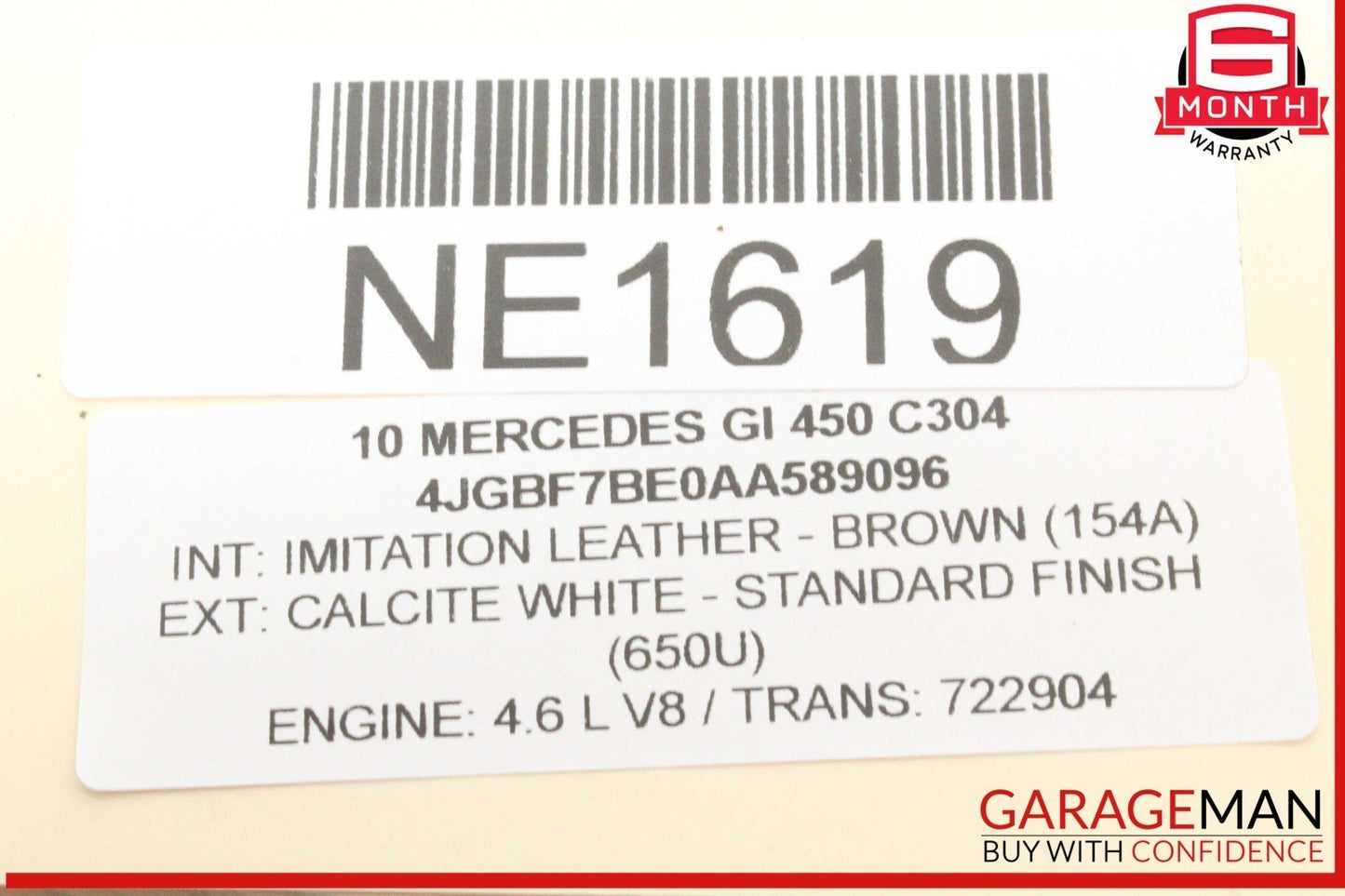 07-12 Mercedes X164 GL450 ECU ECM Engine Control Module Unit 2731531491 OEM