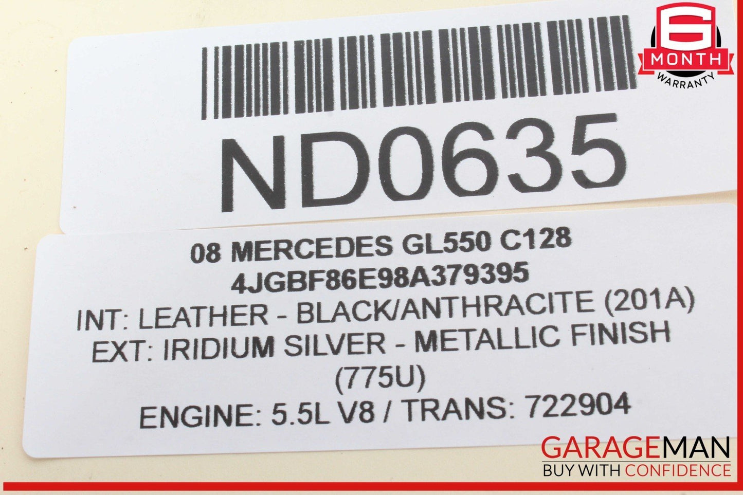 07-19 Mercedes X164 GL550 GL450 GL350 Rear 3rd Third Row Seat Motor OEM