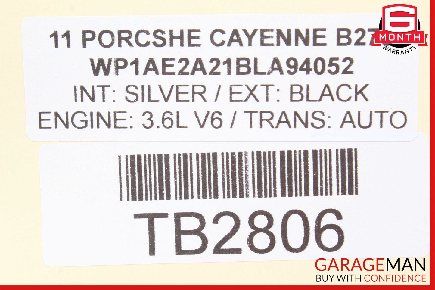 11-17 Porsche Cayenne 958 Rear Right Passenger Side Wheel Spindle Knuckle Hub