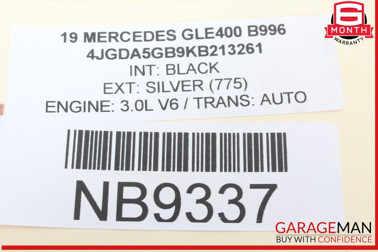 15-20 Mercedes W166 GLE400 Left Side Turbocharger Turbo Charger Manifold OEM