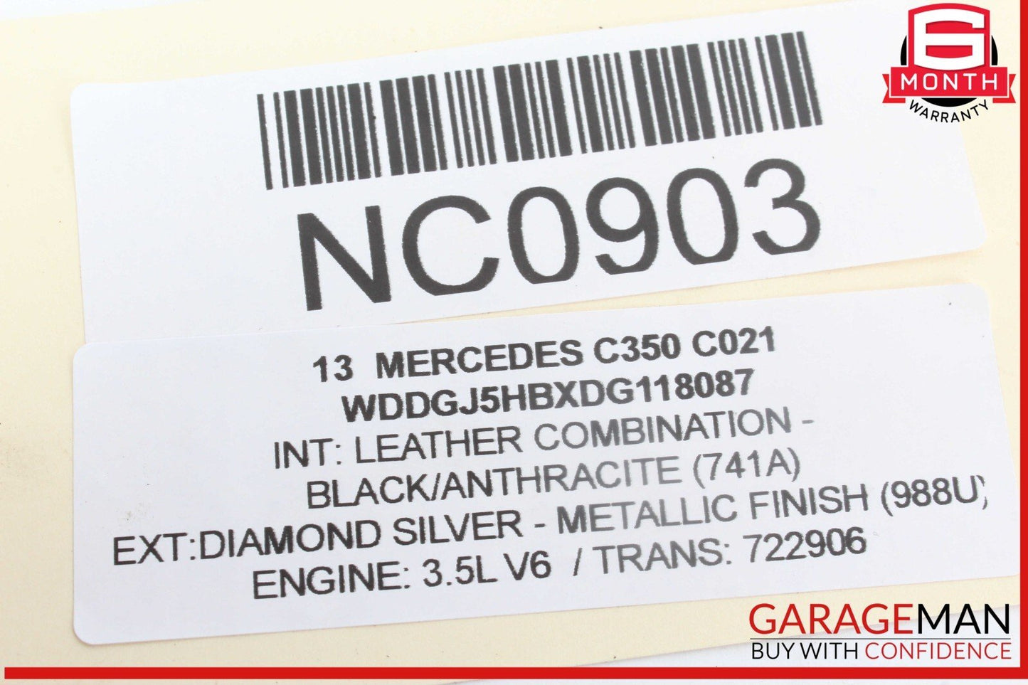10-16 Mercedes W204 C350 E350 C300 Active Lane Assist Front Camera OEM