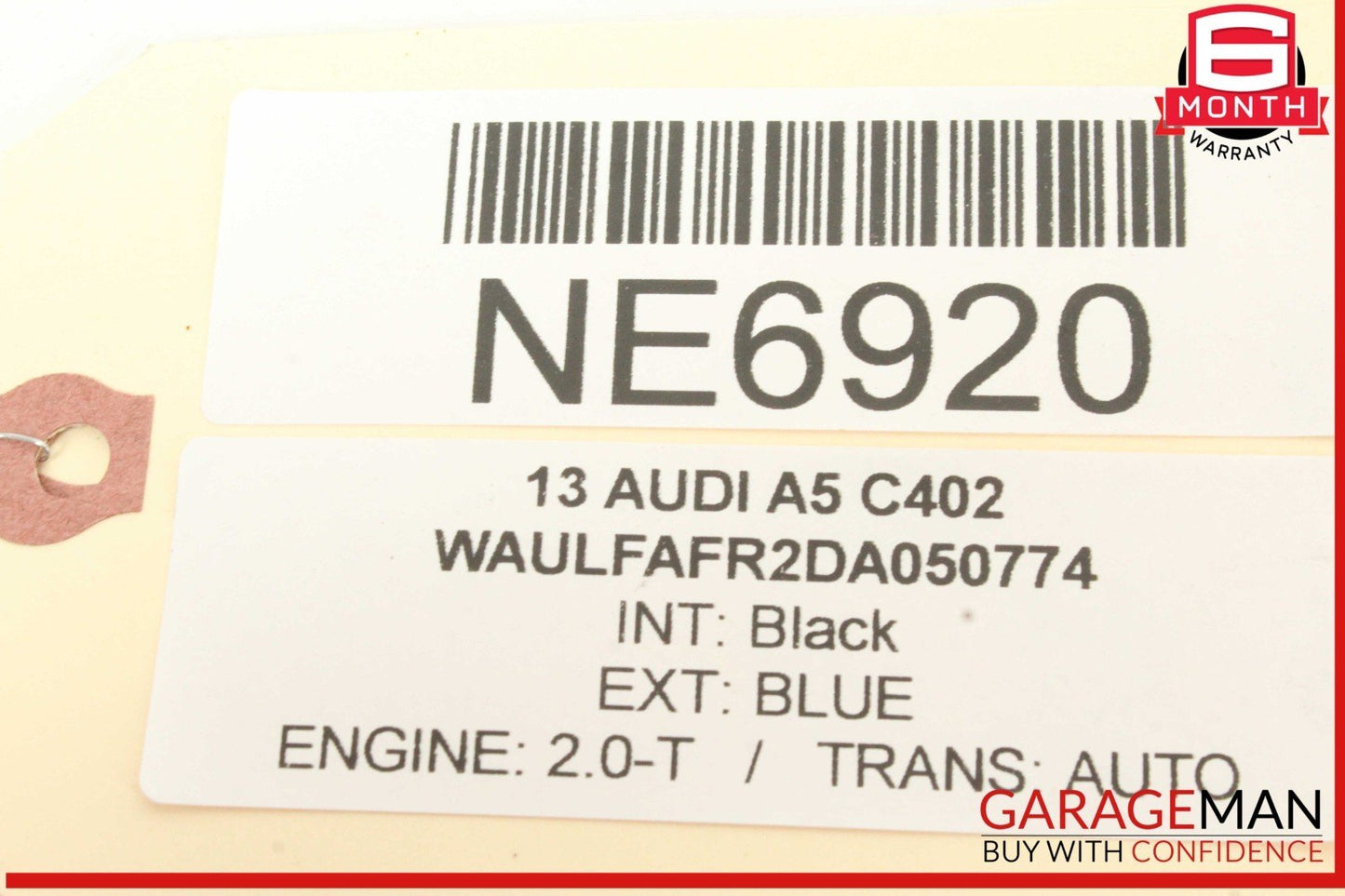 09-18 Audi A5 A8 S4 A4 A7 Rear Left Driver Side Upper Control Arm 8K0505323H OEM
