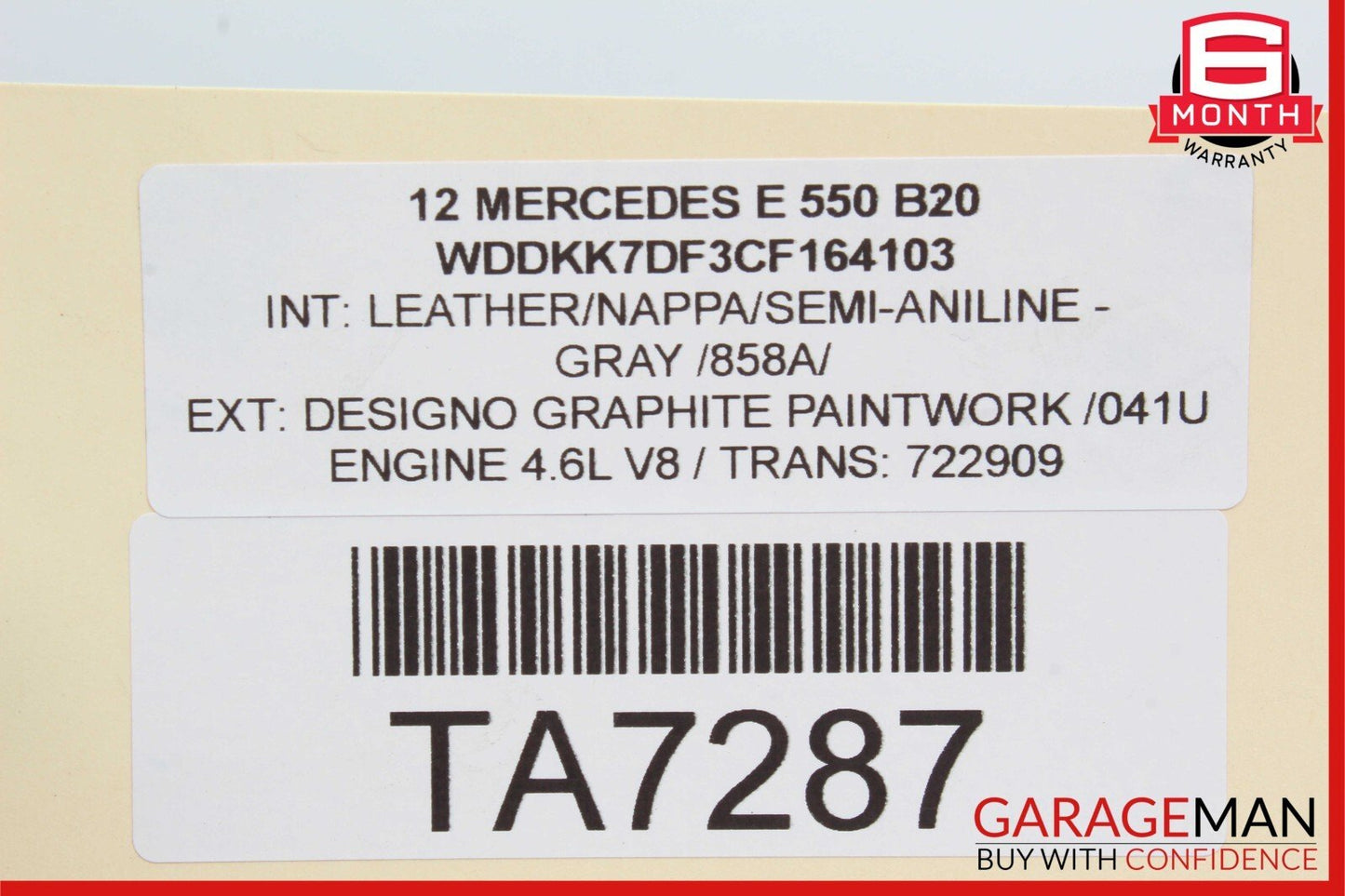 10-13 Mercedes W207 E550 CLS550 ABS Anti Lock Pump Brake Module 2184312412 OEM