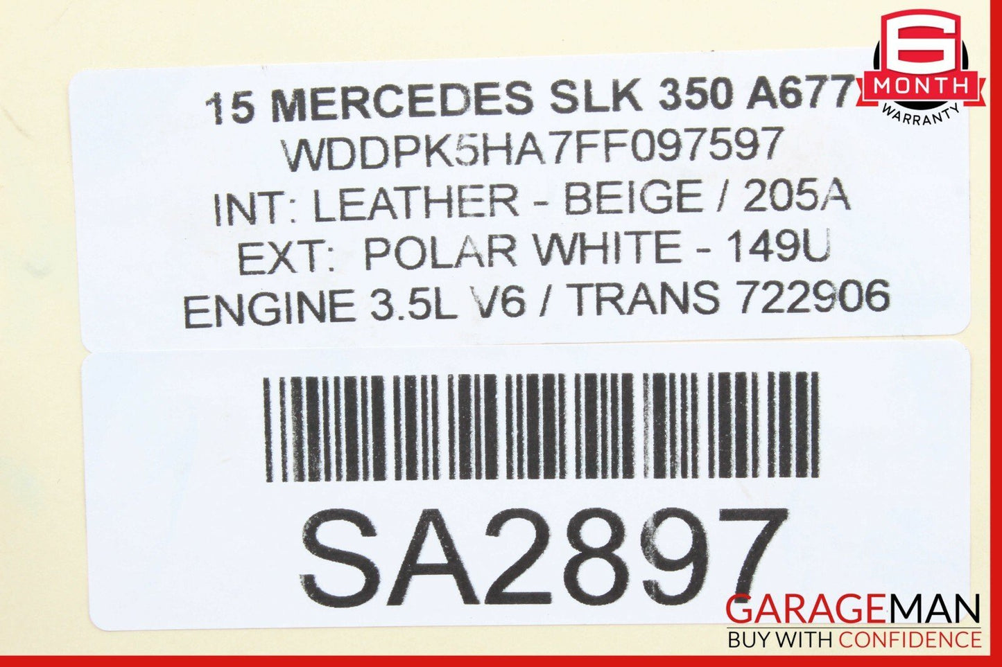 08-17 Mercedes W204 C250 SLK350 Front Left Wheel Spindle Knuckle Hub Bearing RWD