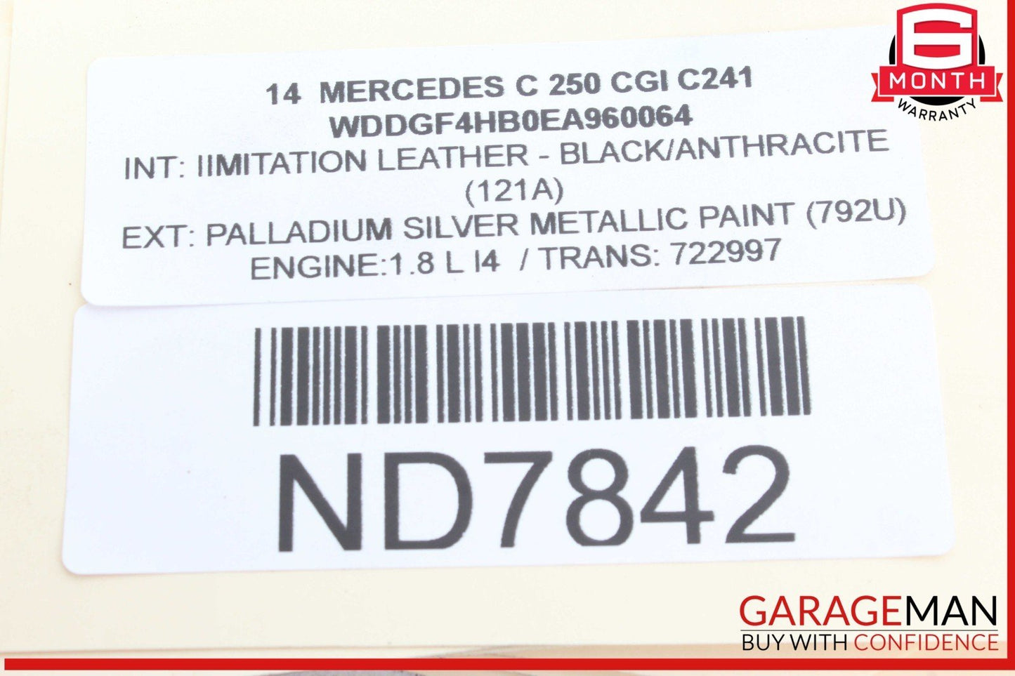 12-14 Mercedes W204 C250 CGI M271 AC A/C Air Conditioning Line Pipe Hose OEM