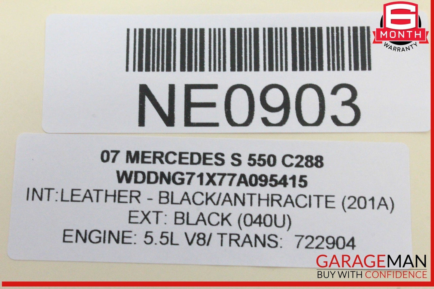 07-13 Mercedes W221 S550 Dashboard AC A/C Air Vent Front Left Driver Side OEM