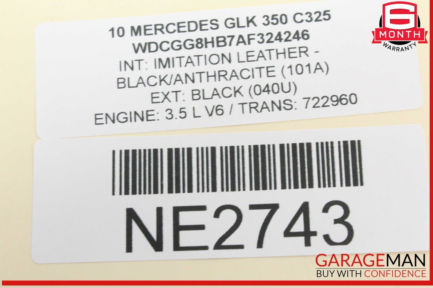 08-14 Mercedes X204 GLK350 Front Right or Left Side Door Sound Speaker OEM