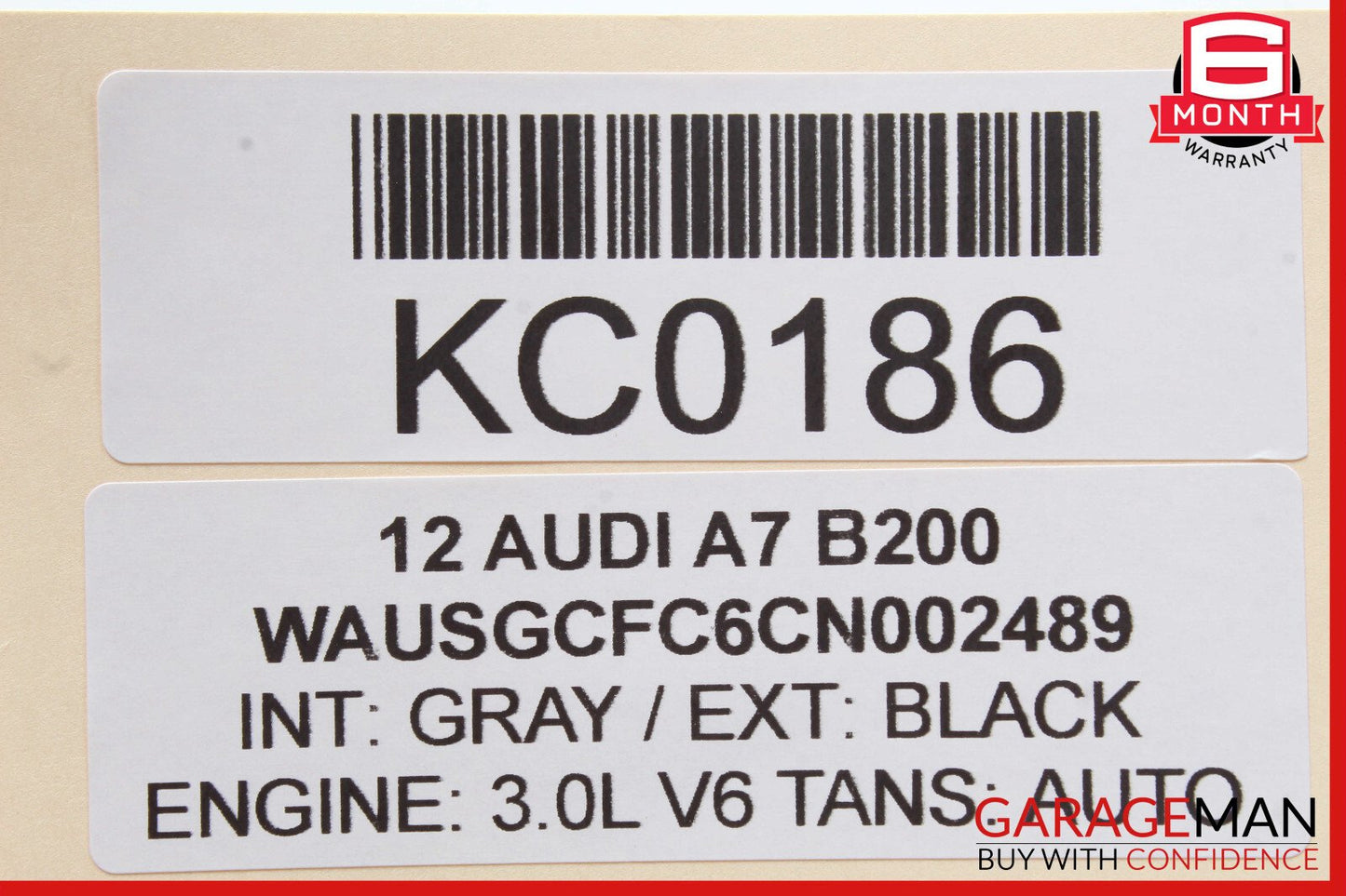 12-18 Audi A7 TFSI Spark Plug Cap Ignition Coil Set of 2 Pc OEM