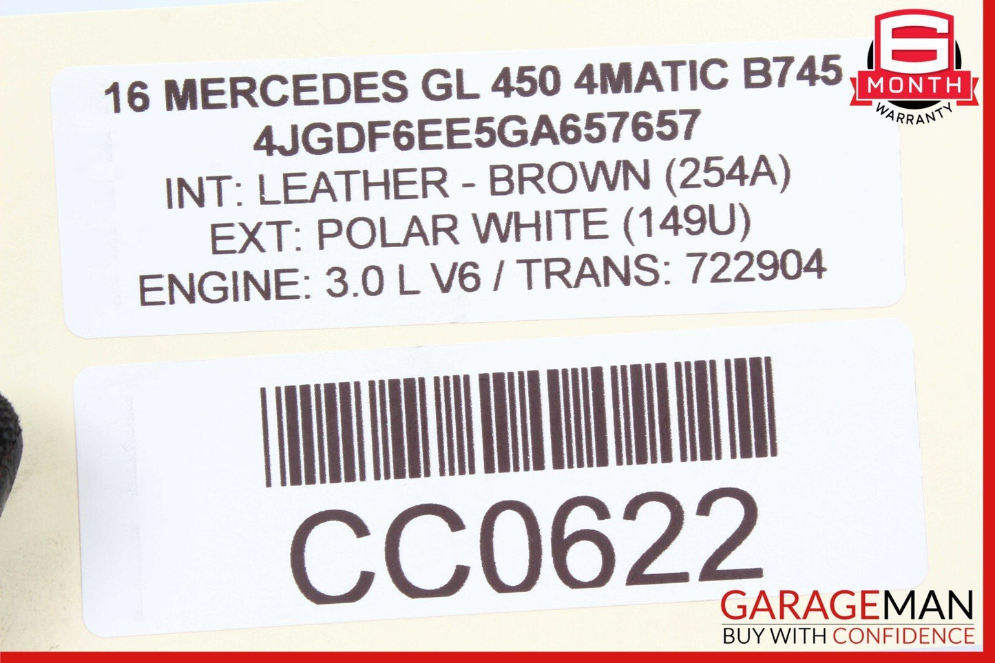 13-19 Mercedes X166 GL450 GL550 Caution Sensitive Devices Control Module Unit
