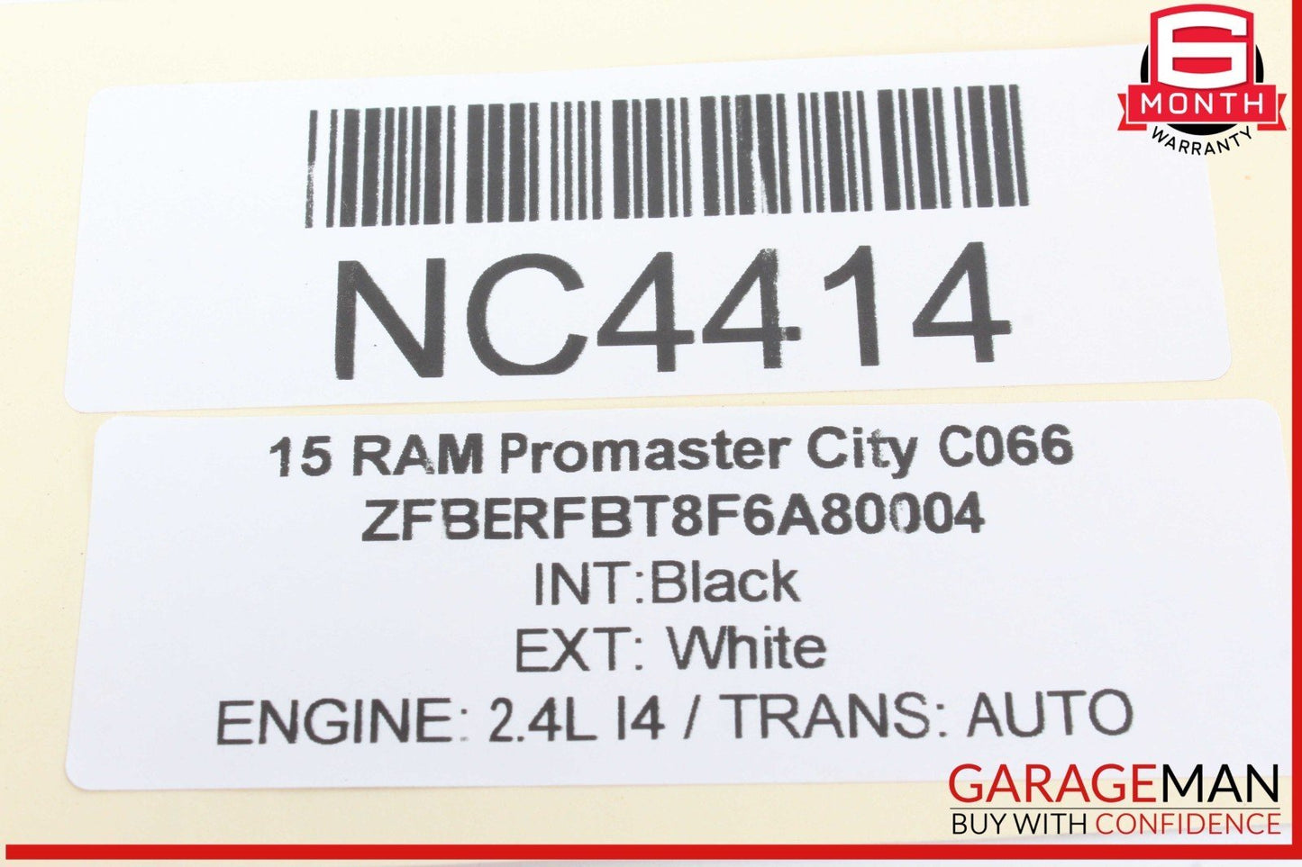 15-22 RAM Promaster City Engine Computer Control Module Unit ECU ECM OEM