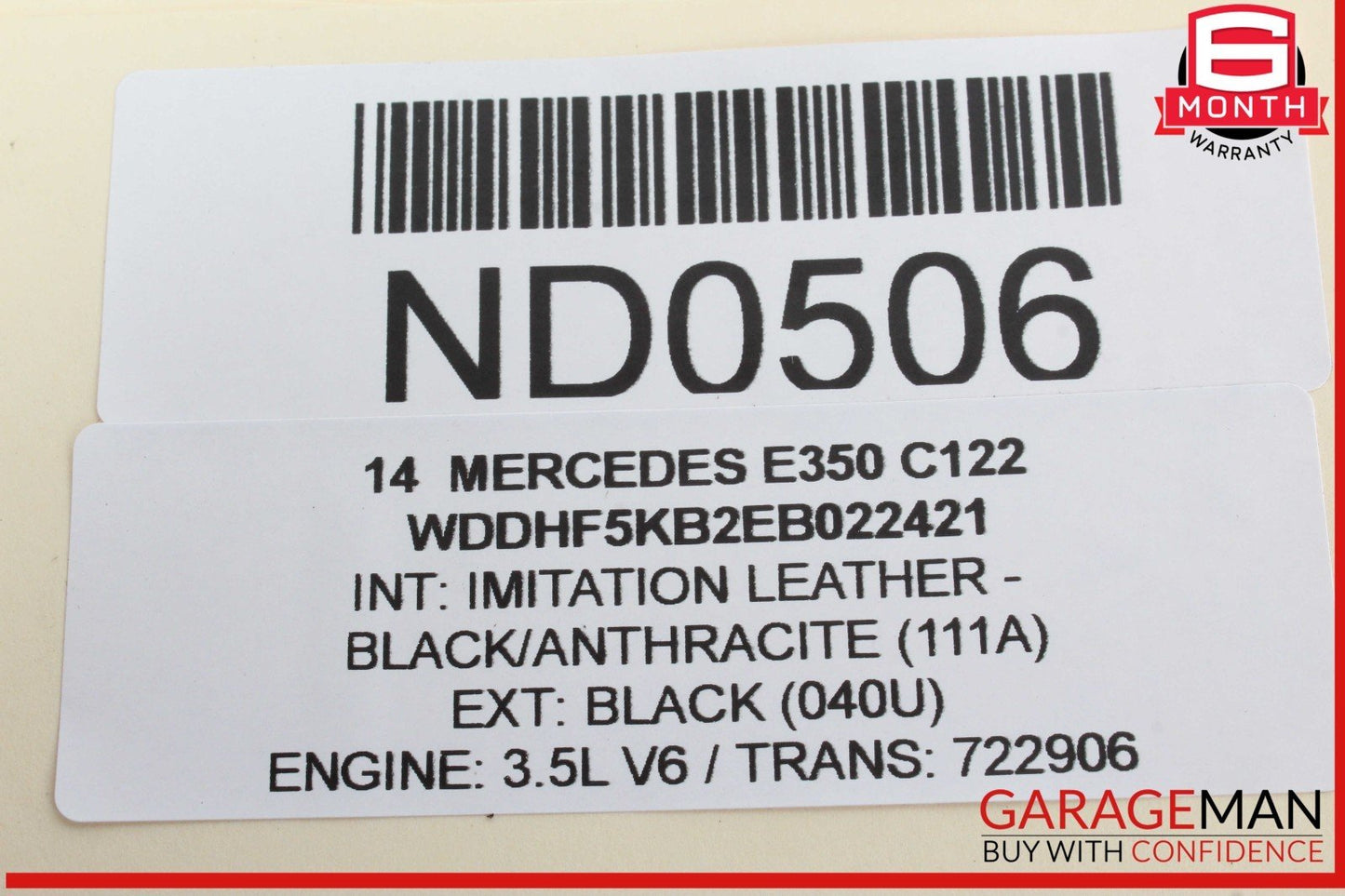08-20 Mercedes W212 E350 E550 E400 Rear Left Side Door Lock Latch Actuator OEM