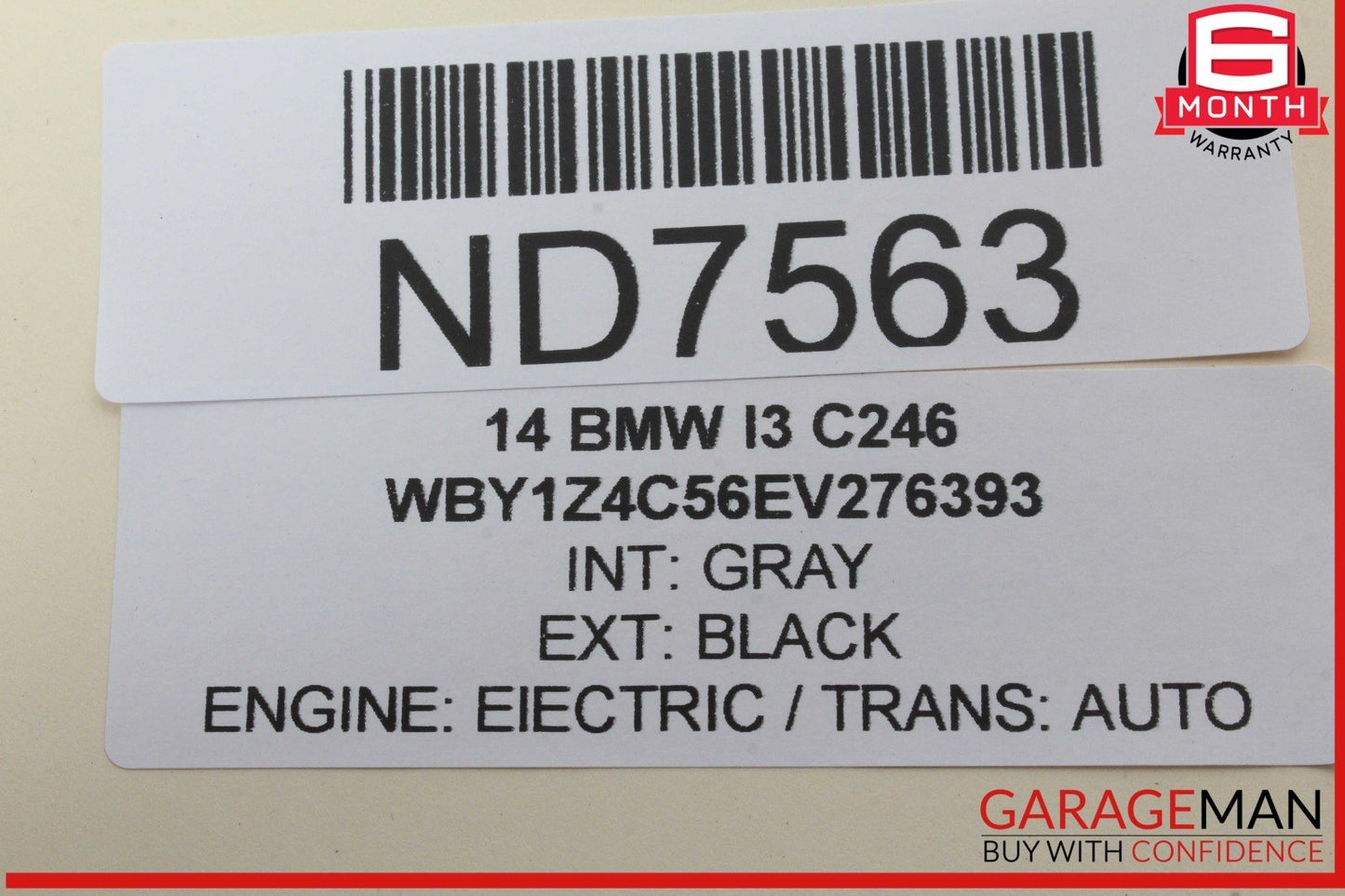 14-19 BMW i3 I01 Hybrid Front Right Passenger Side Dash Dashboard Air Vent OEM