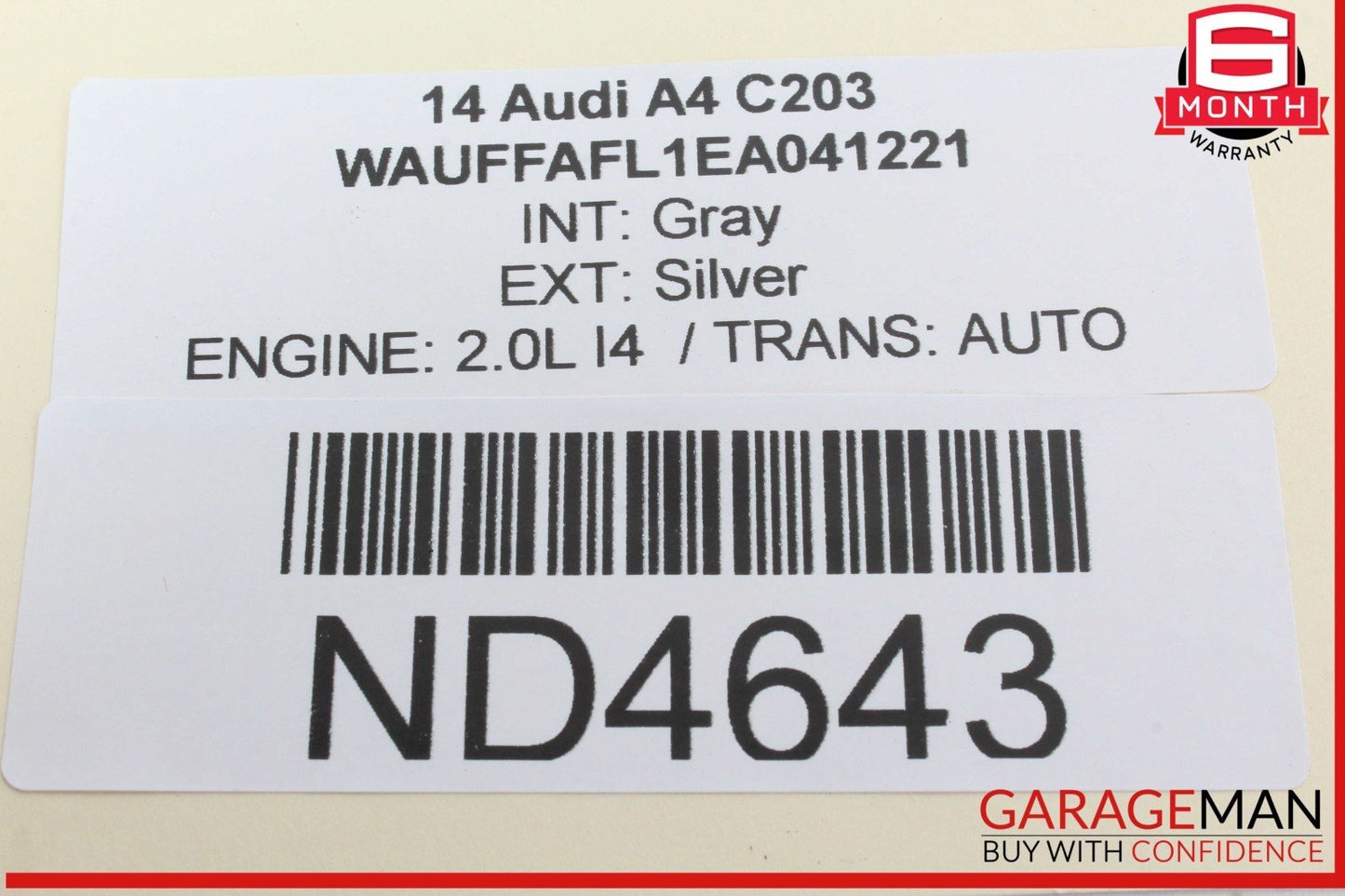 09-16 Audi A4 Front Right Passenger Side Door Lock Latch Actuator 8J1837016D OEM