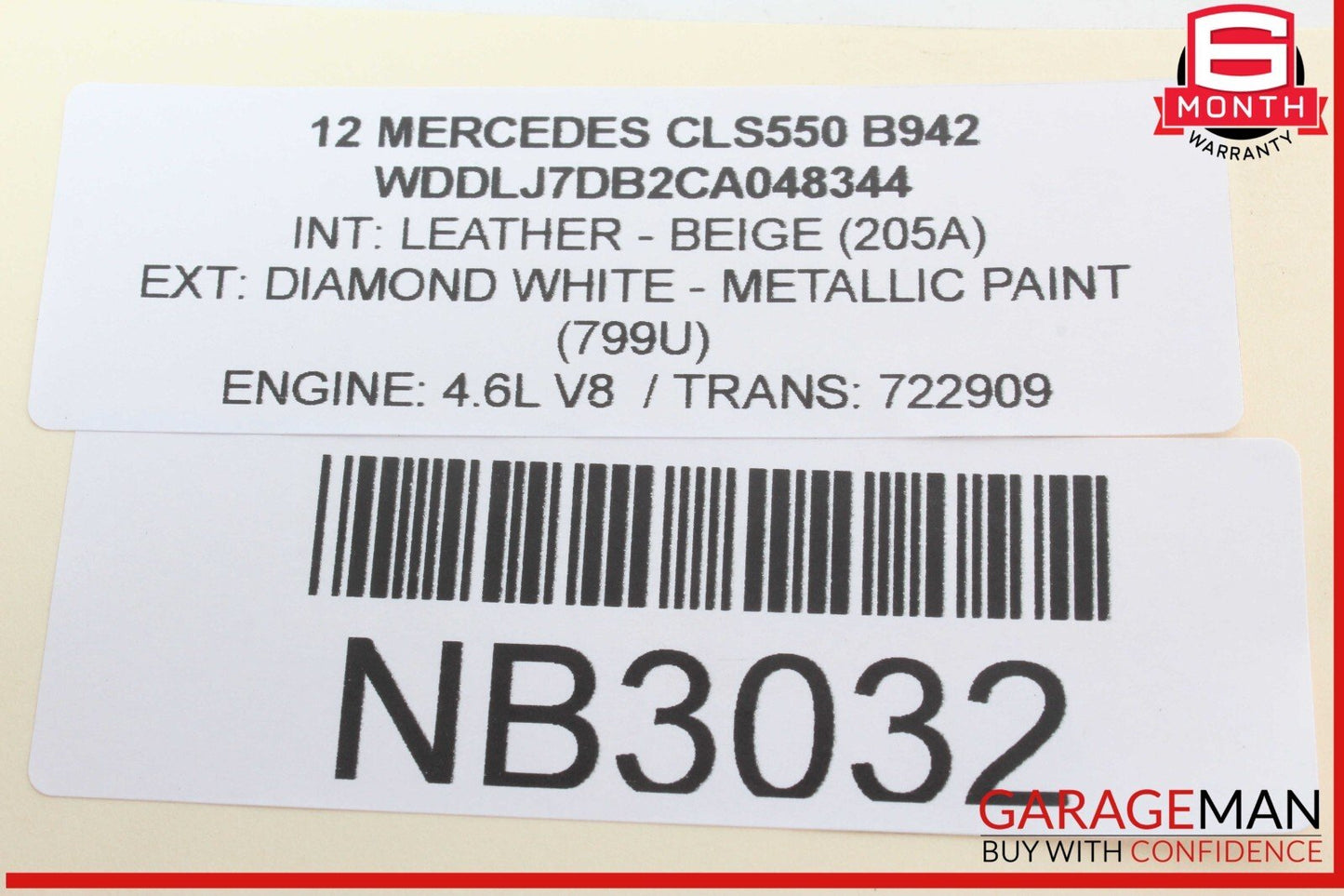 12-18 Mercedes W218 CLS550 CLS63 Front Left Side Exterior Door Handle OEM
