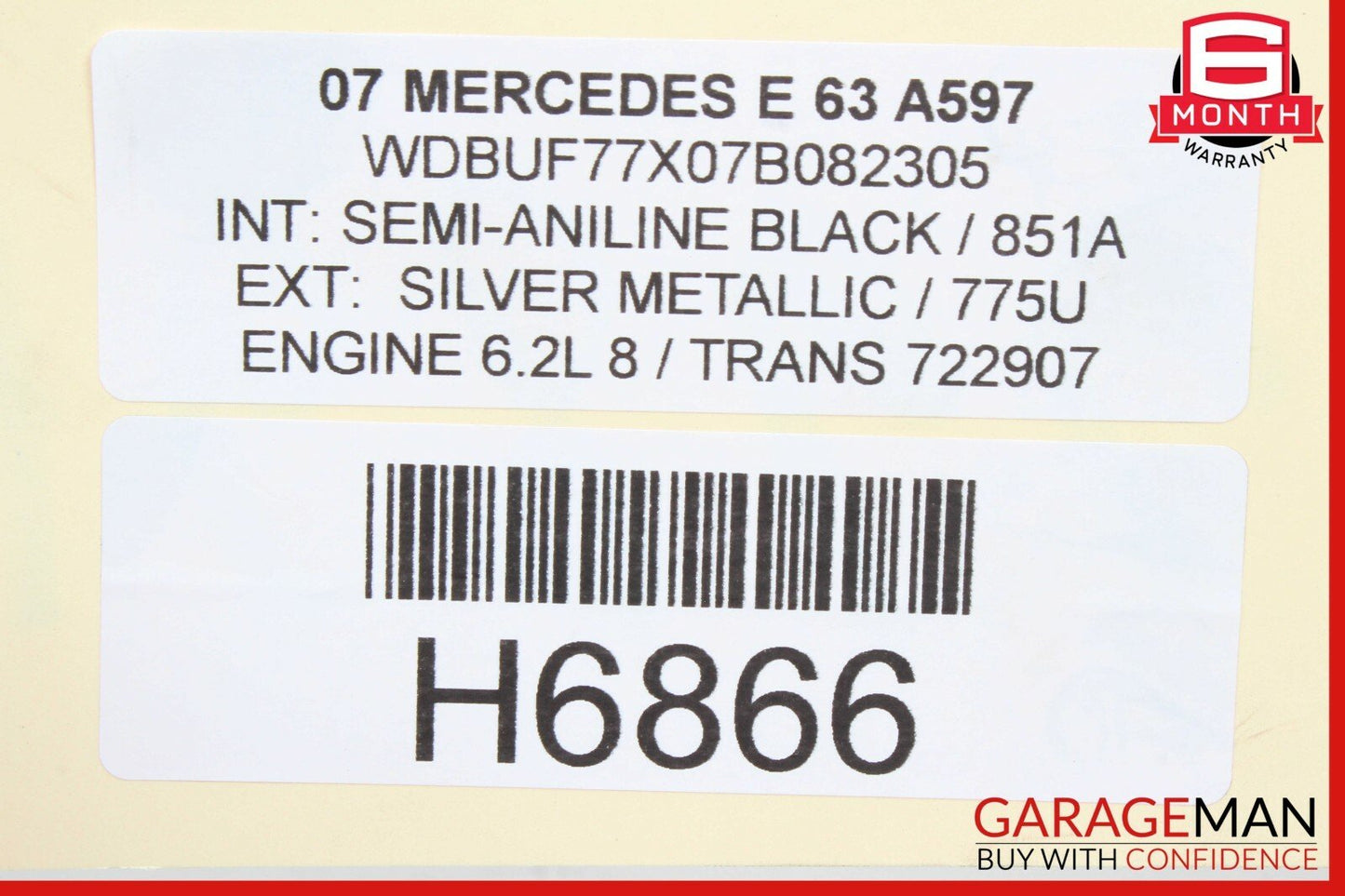 03-09 Mercedes E350 E63 AMG Rear Right / Left Sway Bar Stabilizer Tie Rod Link
