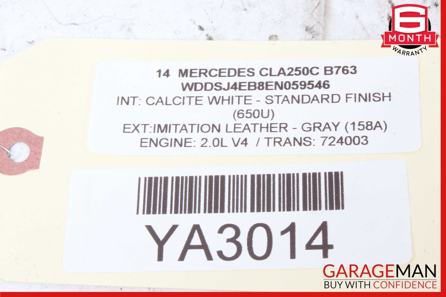 12-16 Mercedes W117 CLA250 GL450 Front Right Side Door Lock Latch Actuator OEM
