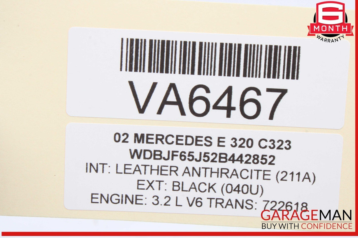 96-03 Mercedes W210 E320 E430 Front Right Door Control Module 2108207826 OEM