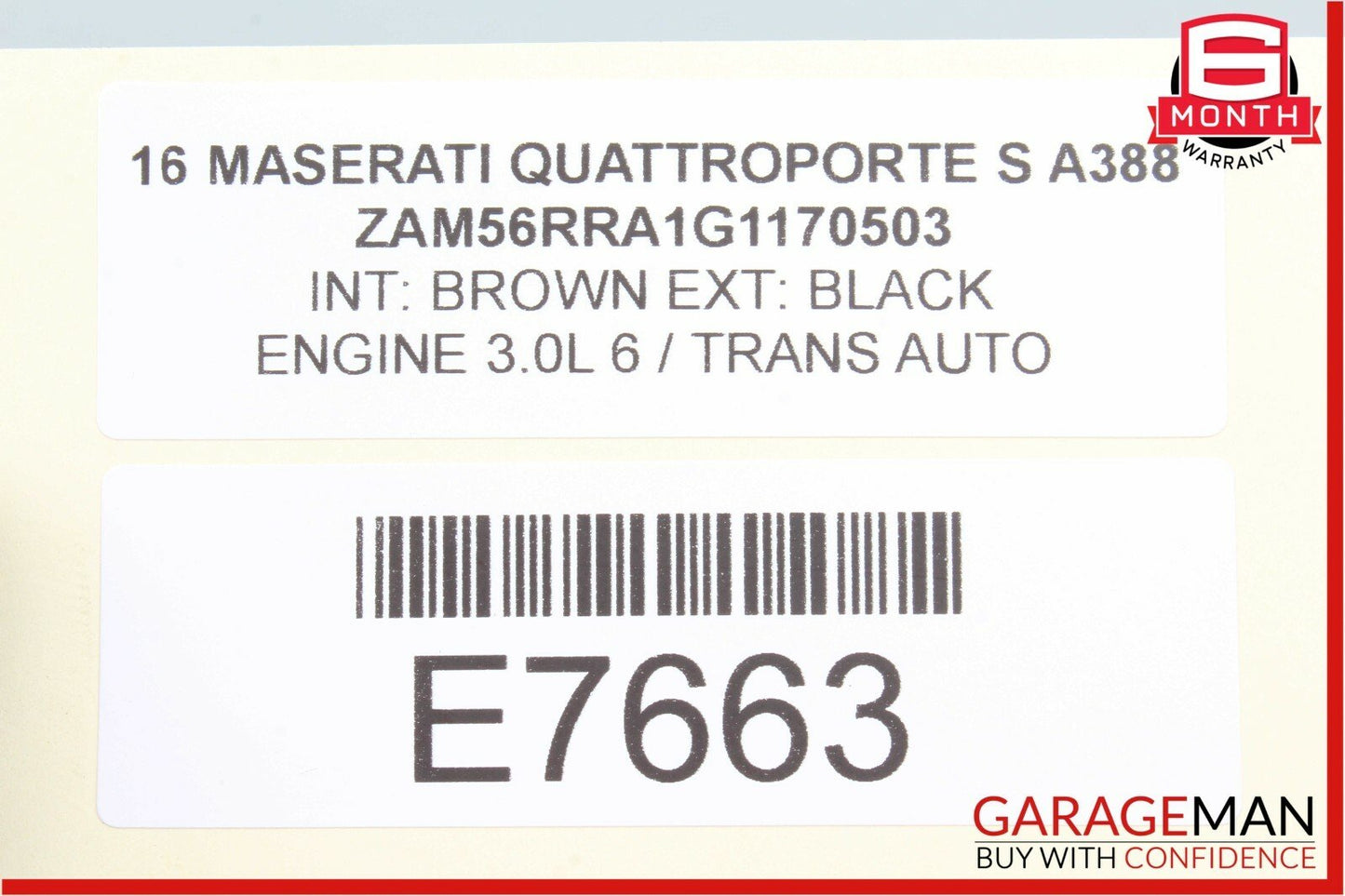 14-18 Maserati Quattroporte Roof Remote Keyless Entry Antenna Control Module OEM