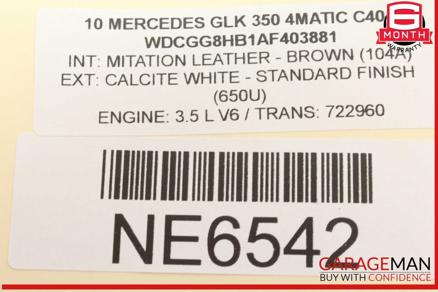08-14 Mercedes X204 GLK350 4MATIC Front Right Side Door Control Module Unit OEM