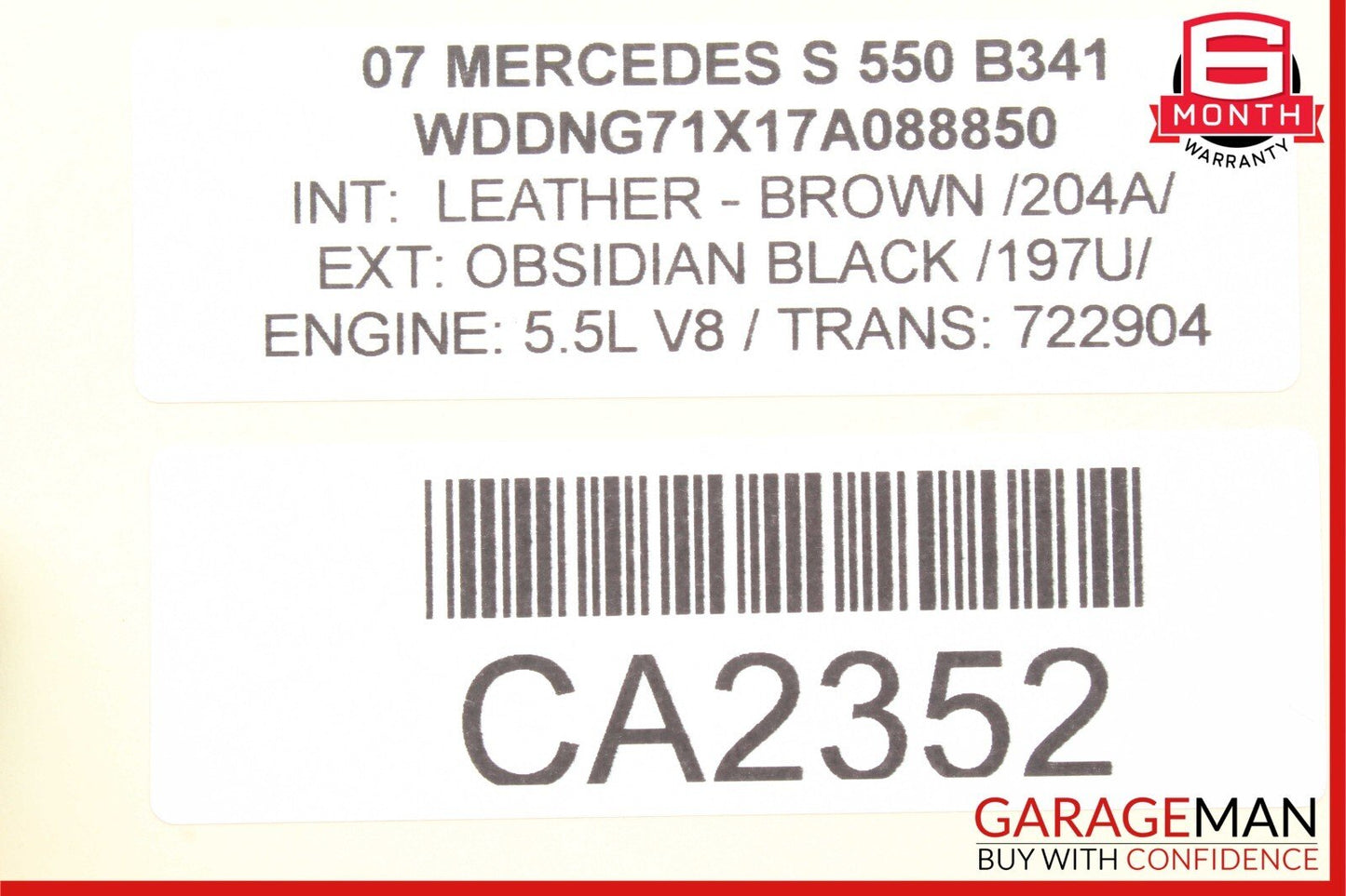 07-14 Mercedes W221 S550 CL600 Front Right Dash A/C Air Vent Trim Grille OEM
