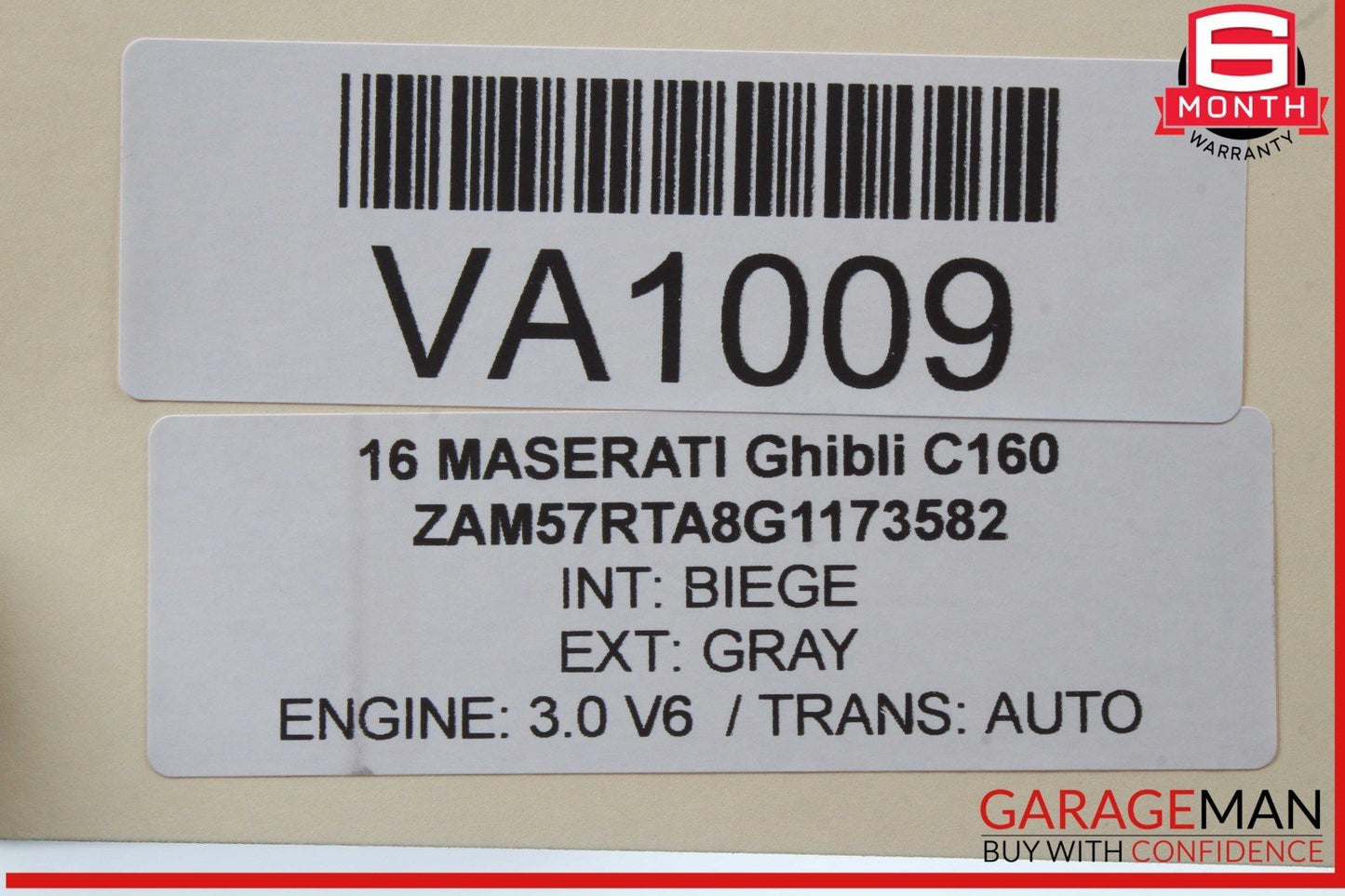 14-17 Maserati Ghibli ECU ECM Engine Computer Control Module Unit OEM