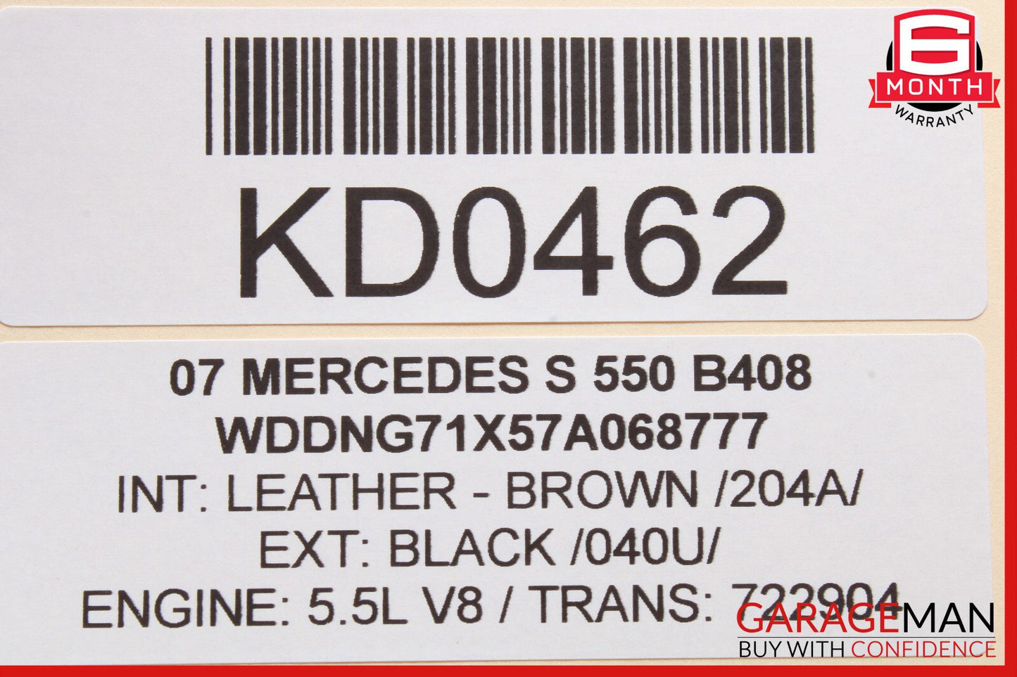 07-14 Mercedes W221 S550 CL550 Electronic Parking Button Switch 2215401445 OEM