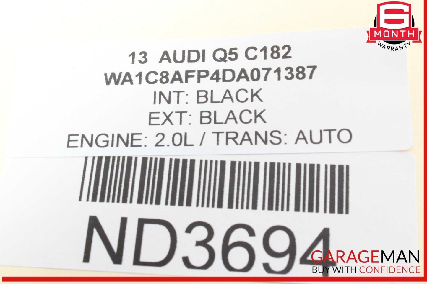 12-18 Audi Q5 A6 A7 Front Left Driver Side Power Seat Adjustment Switch OEM
