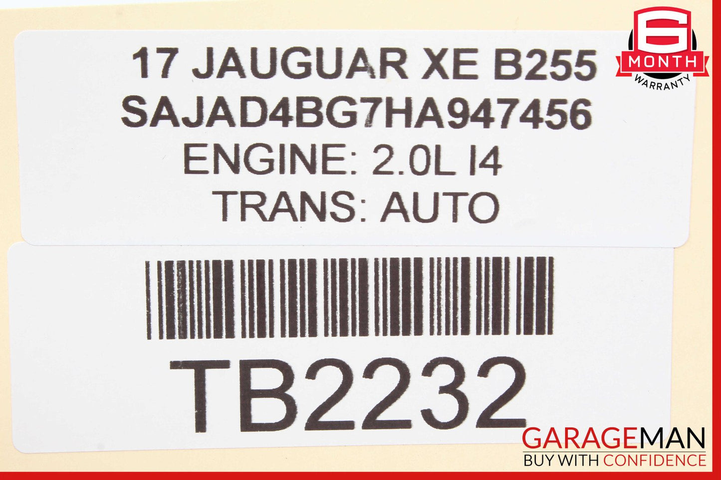 17-19 Jaguar XE Trunk Opener Dimmer Light Control Switch OEM