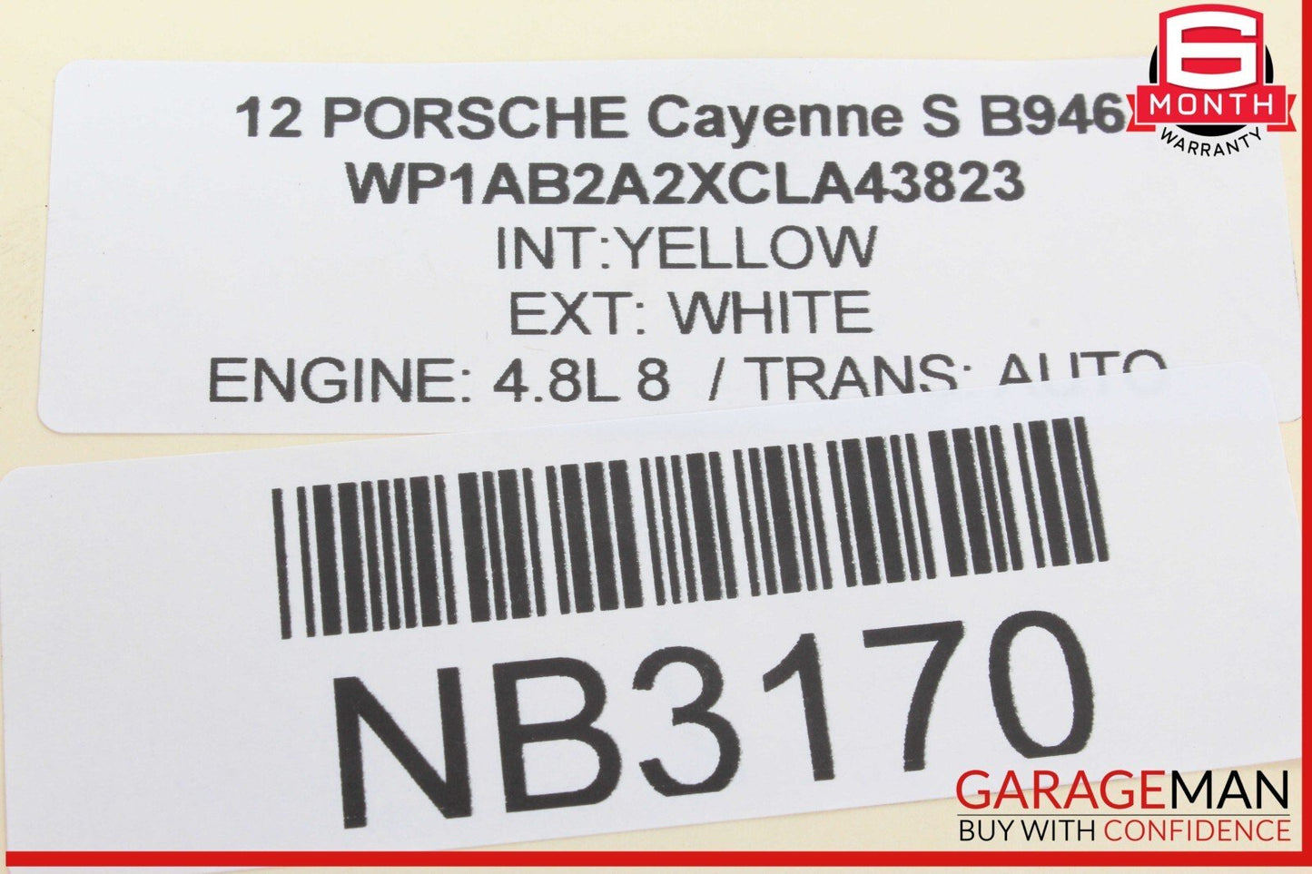 11-18 Porsche Cayenne S 958 Front Right Side Seat Control Switch OEM