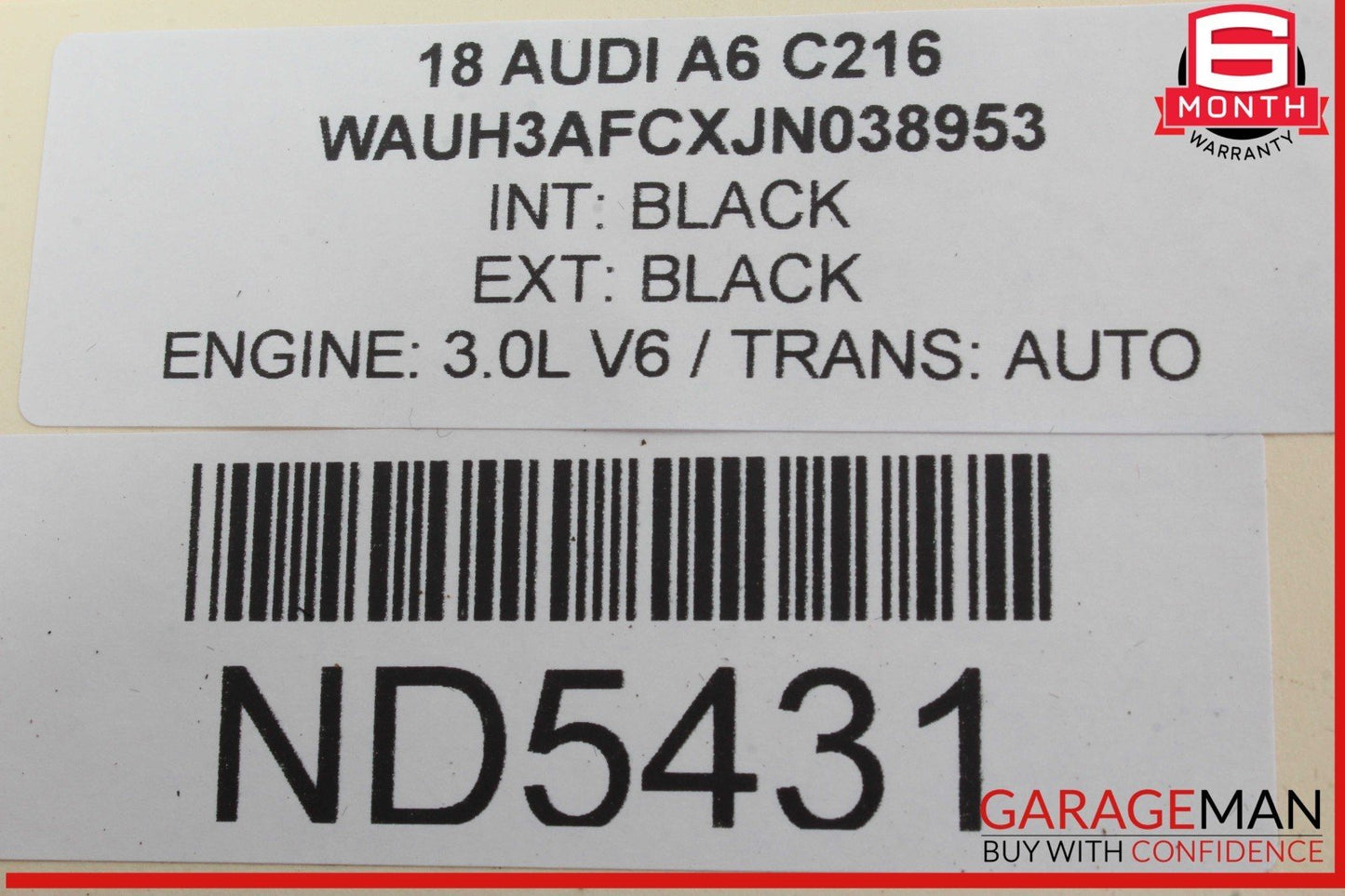 12-18 Audi A6 A7 Front Left Driver Side Door Lock Latch Actuator OEM