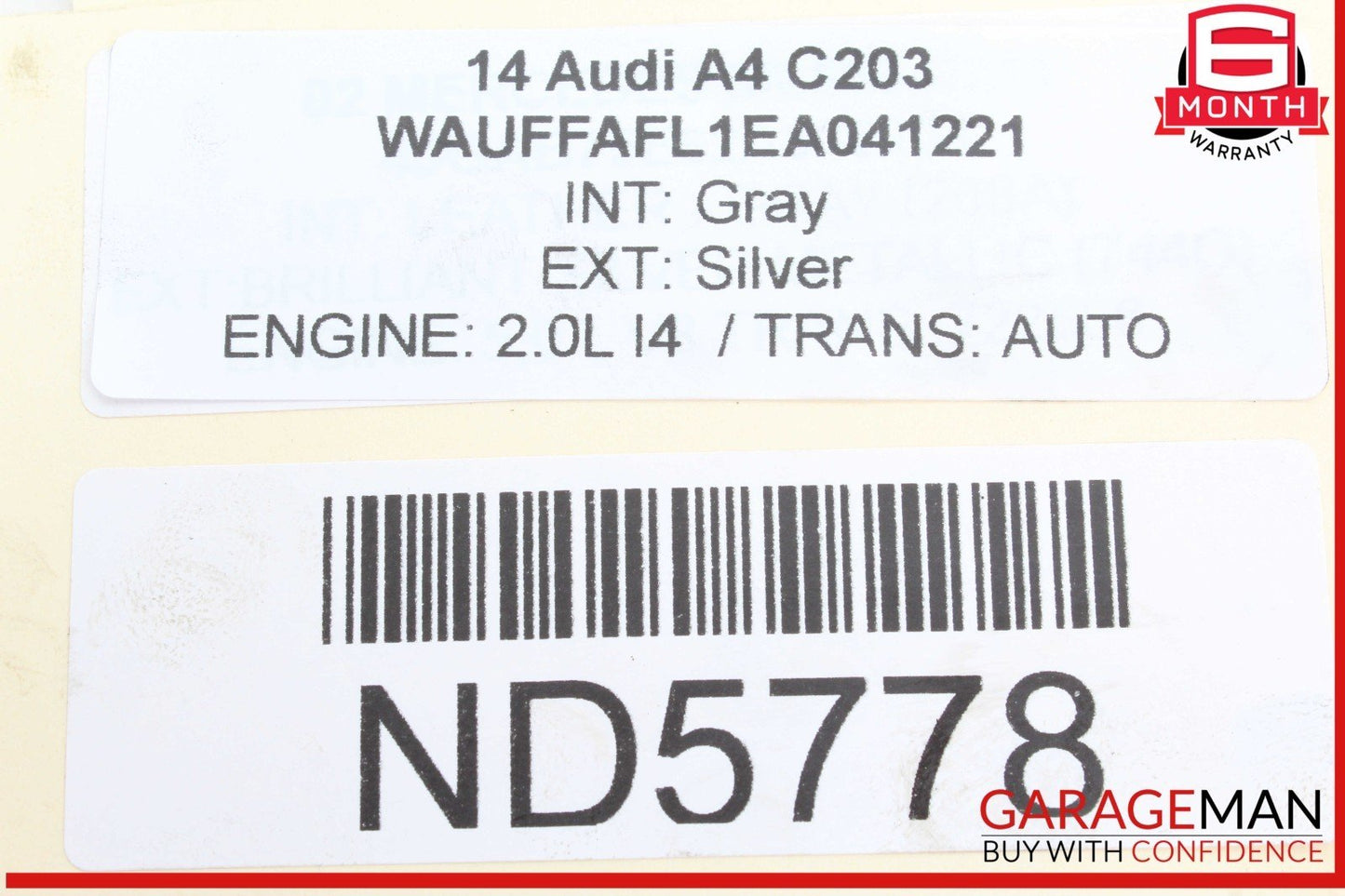 13-16 Audi A4 AC A/C Air Conditioning Compressor Denso 8T0260805E OEM