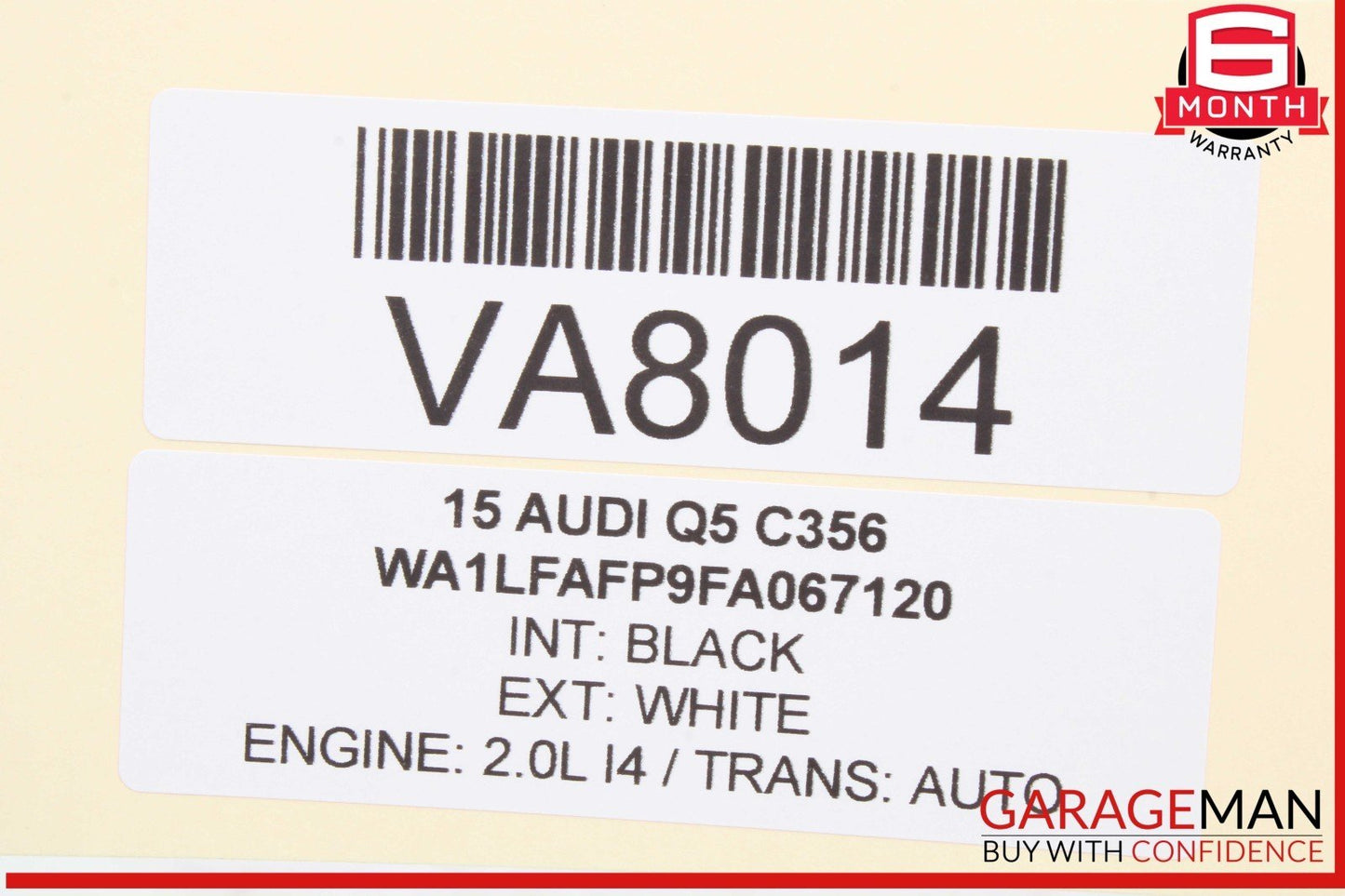 14-16 Audi Q5 SQ5 A5 ECM Network Gateway Control Module Unit 8R0907468P OEM