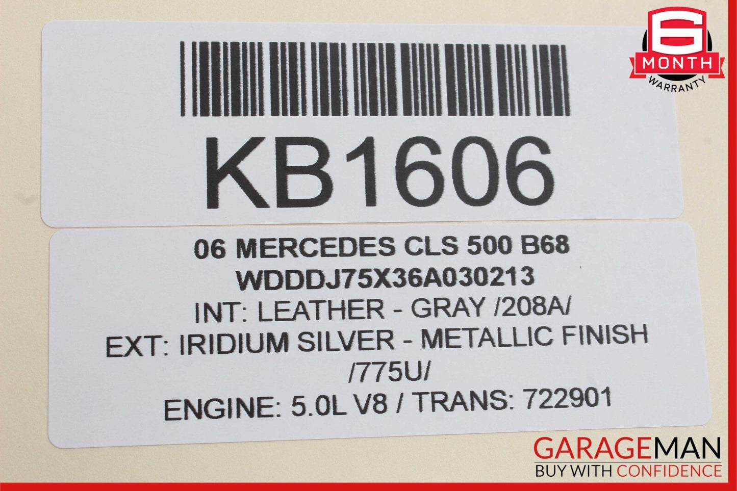 06-11 Mercedes W219 CLS500 Left Driver Side Dashboard Dash Board Air Vent OEM