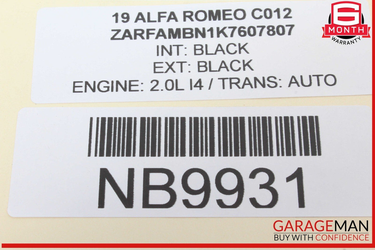 17-19 Alfa Romeo Giulia Stelvio Dash Satellite Radio Receiver Module 52134413