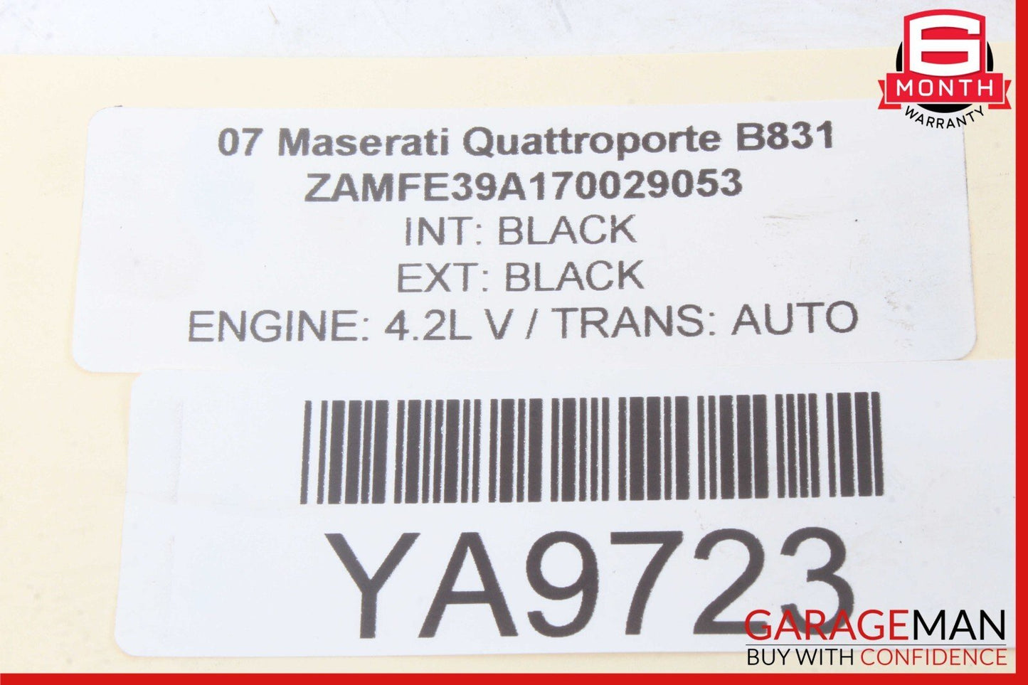 03-10 Maserati Quattroporte M139 Rear Left Driver Side Top Upper Control Arm OEM