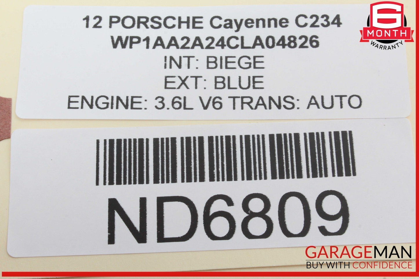 11-17 Porsche Cayenne 958 ESP YAW Rate Multiple Sensor Control Module Unit OEM