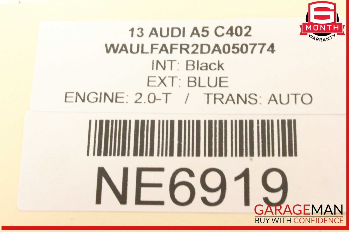 09-18 Audi A5 A8 A7 S4 A4 Rear Right Passenger Side Upper Control Arm 8K0505324H
