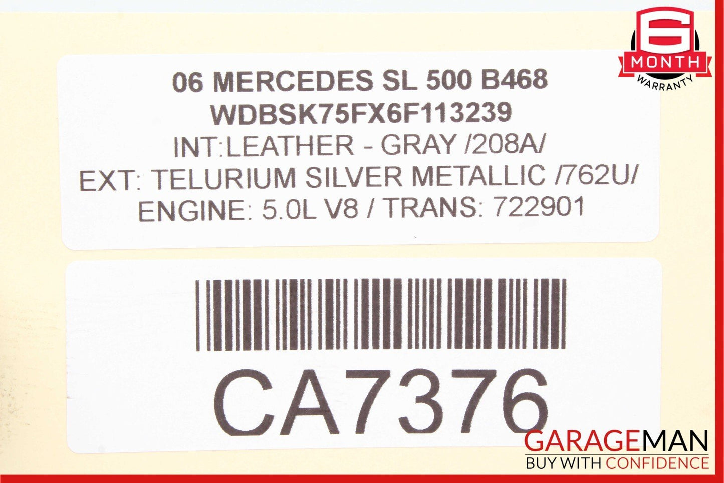 00-08 Mercedes R230 SL500 Pressure Relief Valve ABC Hydraulic Suspension OEM
