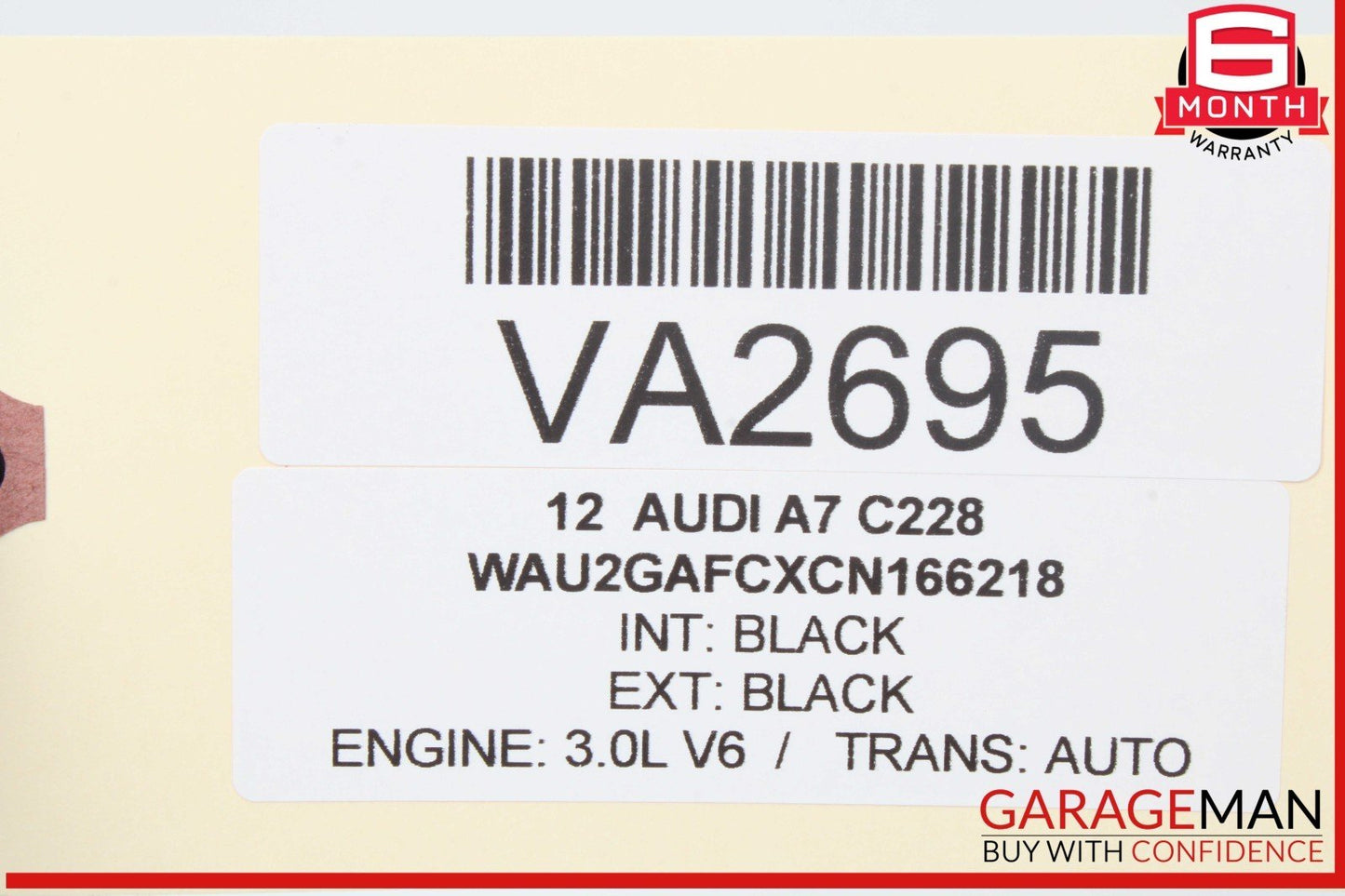 12-18 Audi A7 A6 Rear Left or Right Side Door Control Module Unit 4G8959795J OEM