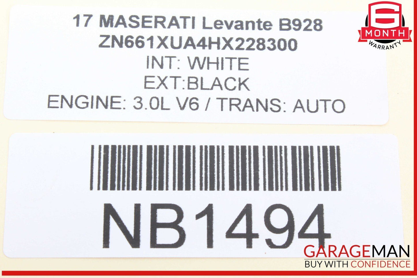 17-20 Maserati Levante M161 Rear Right Passenger Side Lower Control Arm OEM