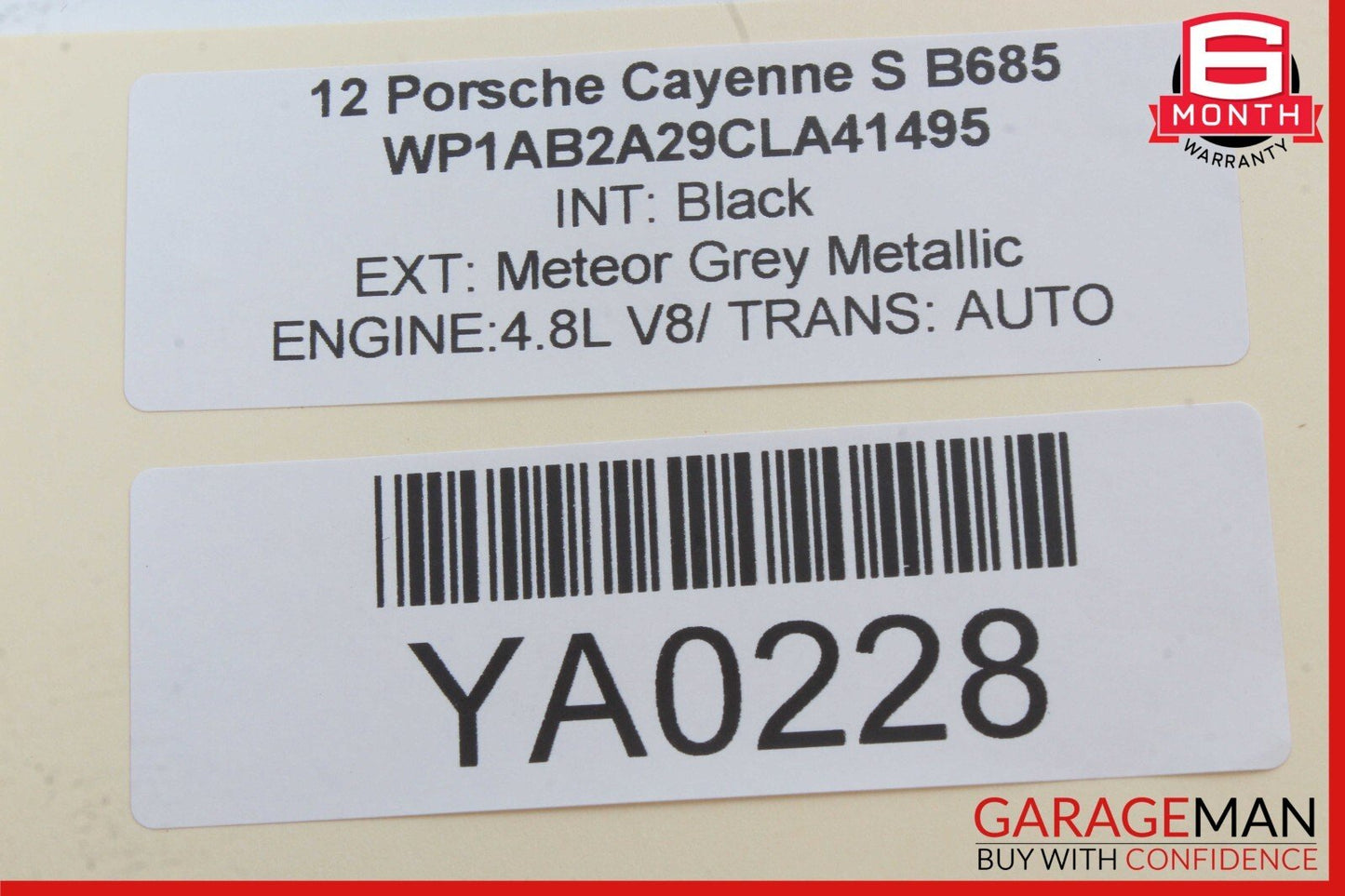 11-18 Porsche Cayenne 958 S Rear Seat Heat Lock Switch Control Panel OEM