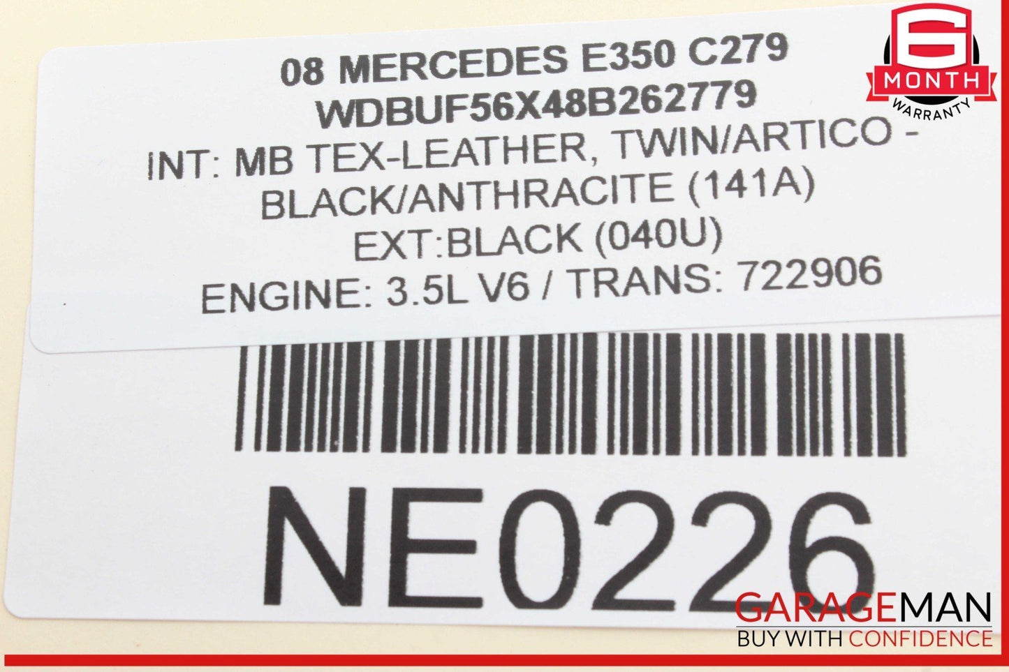 03-11 Mercedes W211 E350 CLS550 Body Control Module BCM 2115458532 OEM