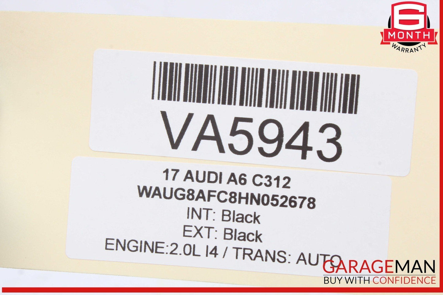 12-18 Audi A6 A7 Yaw Rate Accelerator Stability Speed Control Sensor OEM