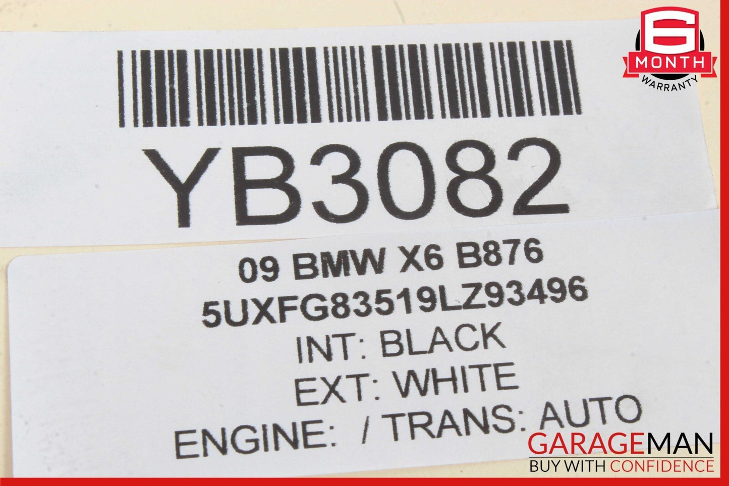 07-13 BMW E71 E72 X5 X6 FRONT OR REAR LEFT DOOR WINDOW MOTOR 6967261 OEM