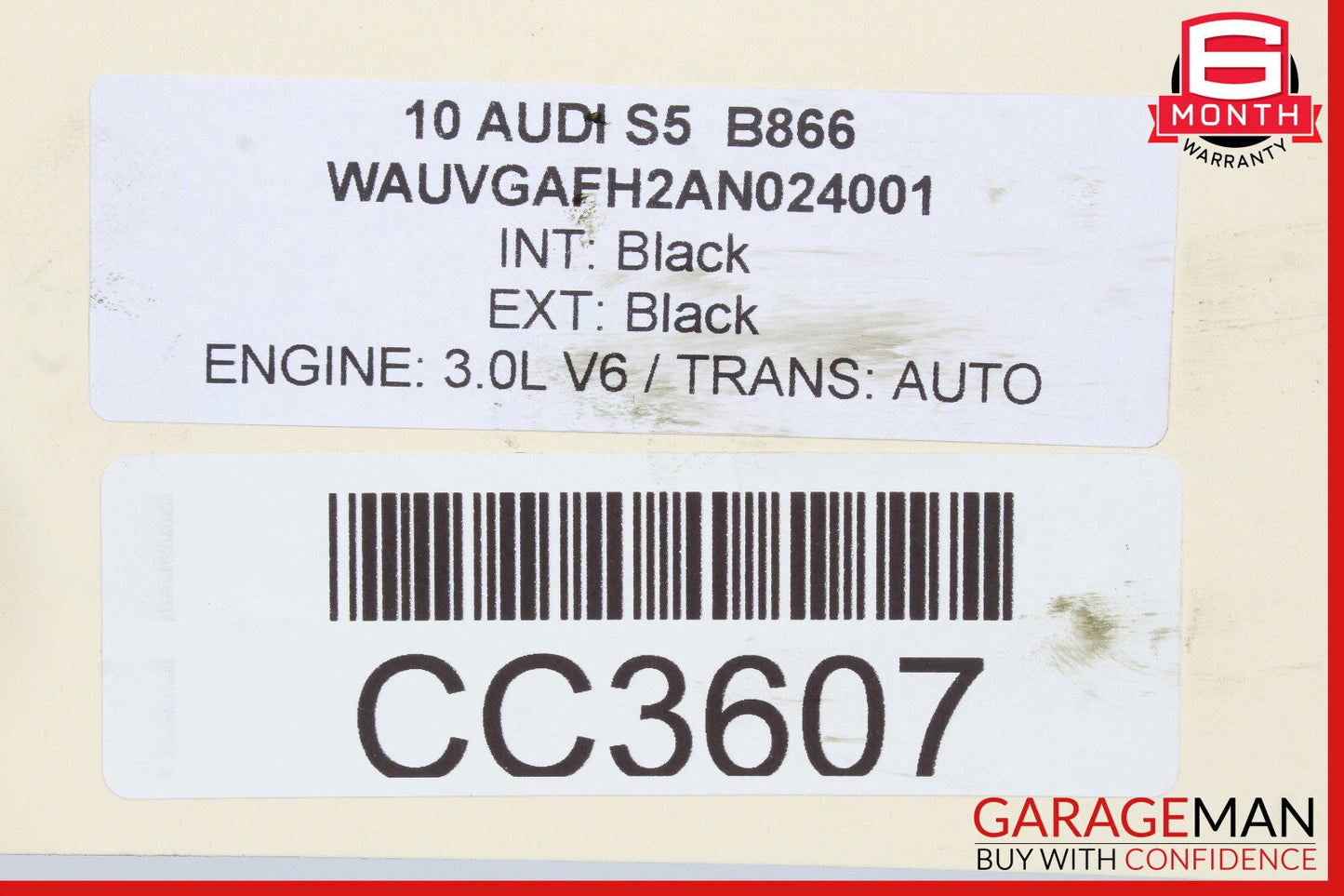 08-12 Audi S5 Rear Diff Differential Axle Carrier OEM
