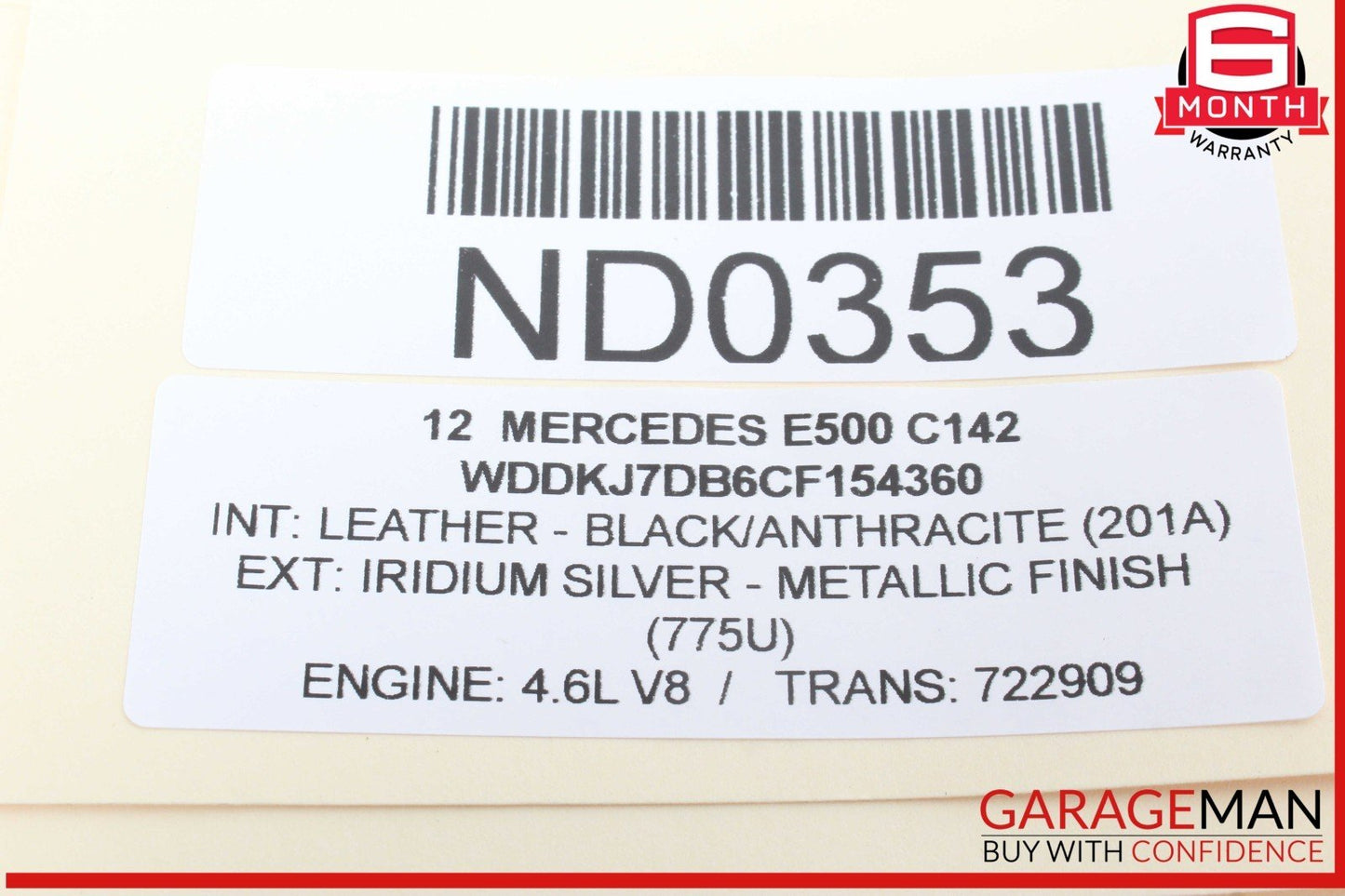 10-13 Mercedes W207 E550 Front Right Dash AC A/C Air Vent Trim Grill Cover OEM