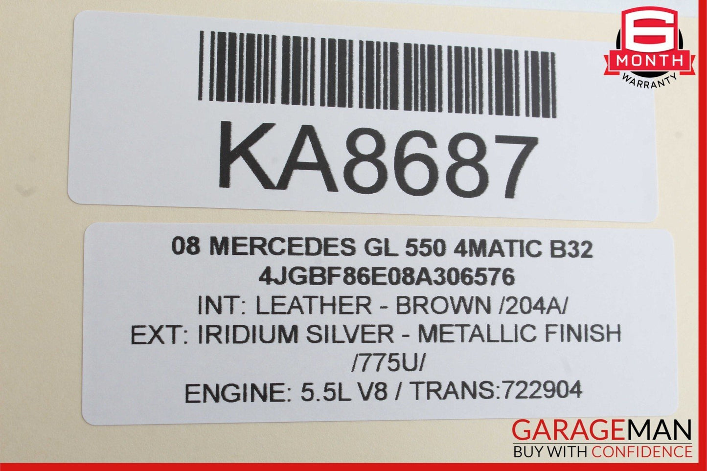07-12 Mercedes X164 GL550 4Matic Voice Language Communication Control Module OEM