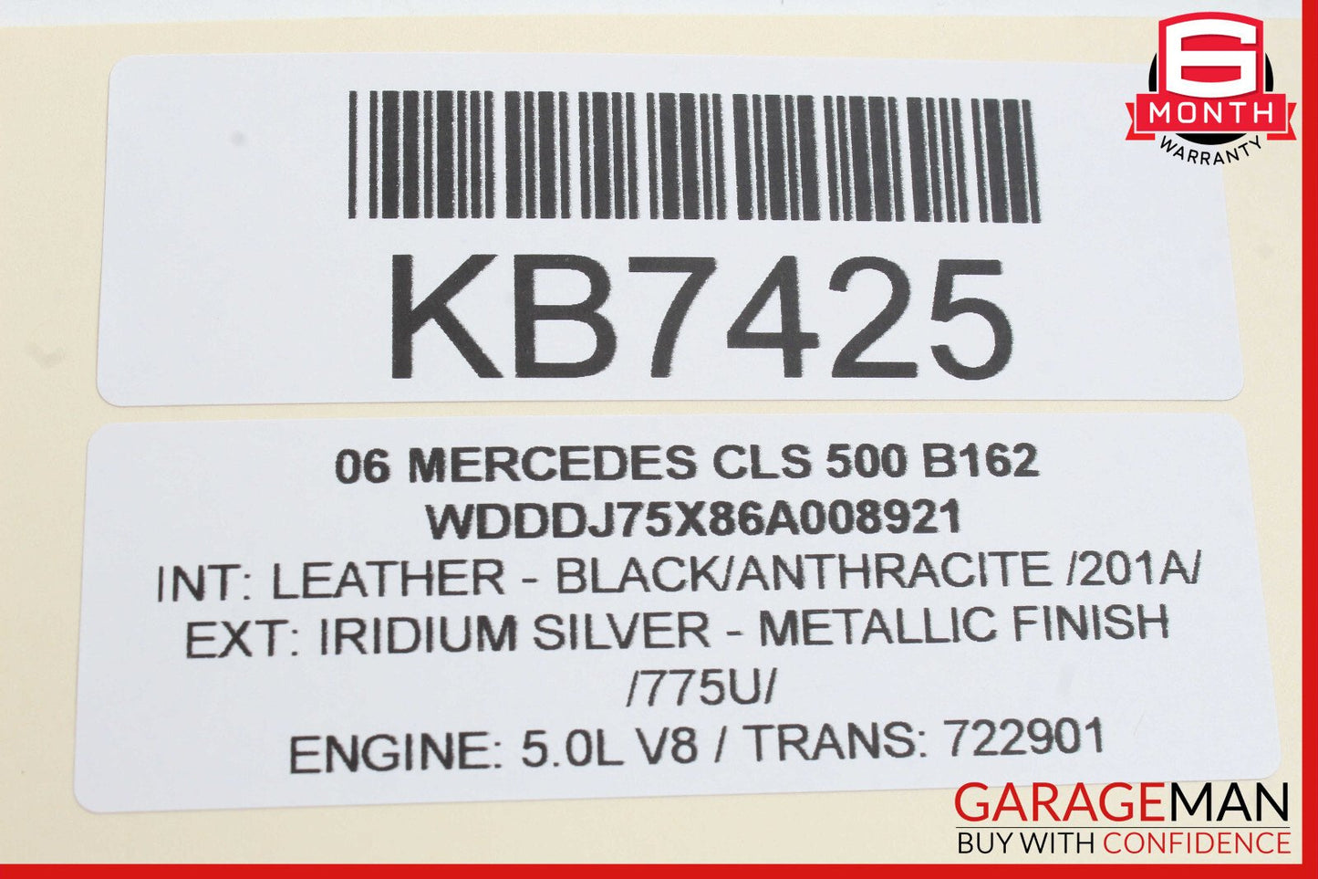06-11 Mercedes W219 CLS500 CLS550 Dashboard Dash Board Air Vent Right OEM