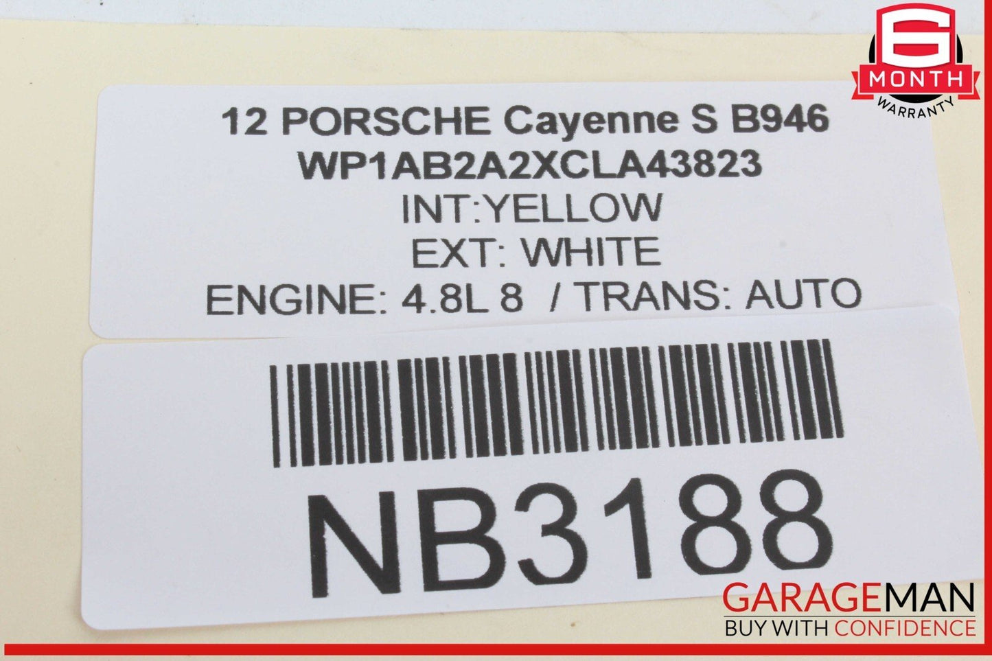 11-18 Porsche Cayenne S 958 Front Left Driver Side Seat Airbag OEM