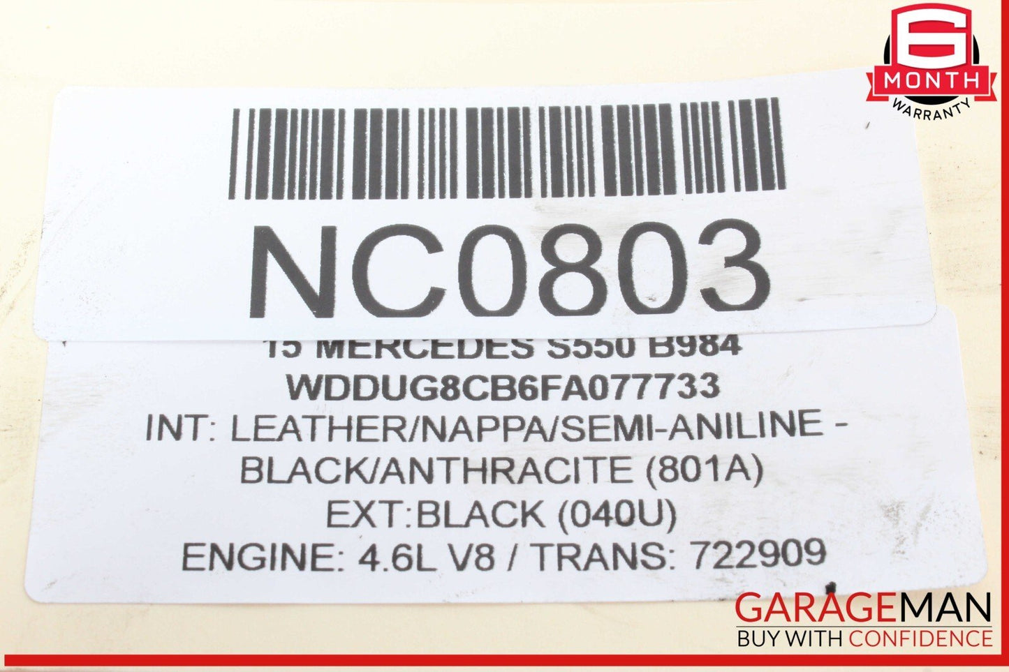 12-18 Mercedes W222 S550 Front Right / Left Engine Timing Chain Cover Plate OEM